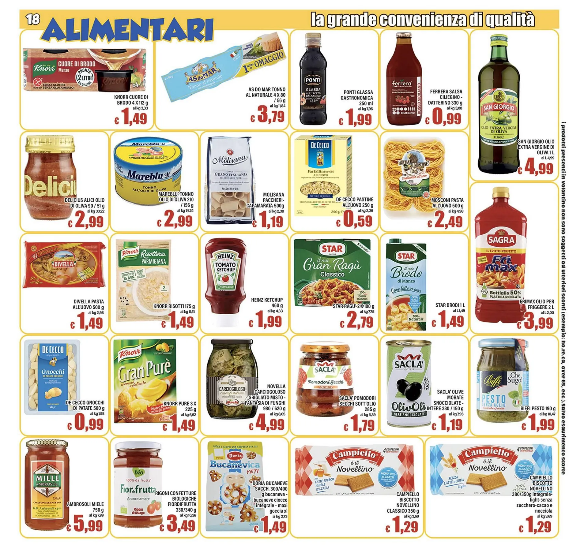 Volantino Top Supermercati da 17 marzo a 26 marzo di 2026 - Pagina del volantino 18