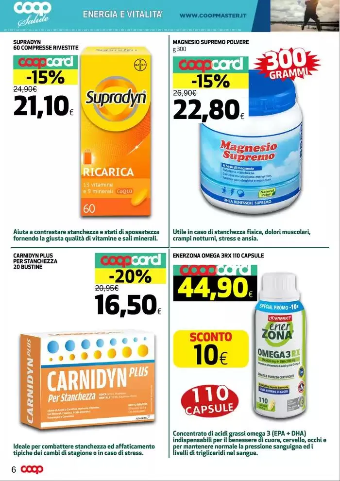 Coop Salute da 7 marzo a 3 aprile di 2025 - Pagina del volantino 7