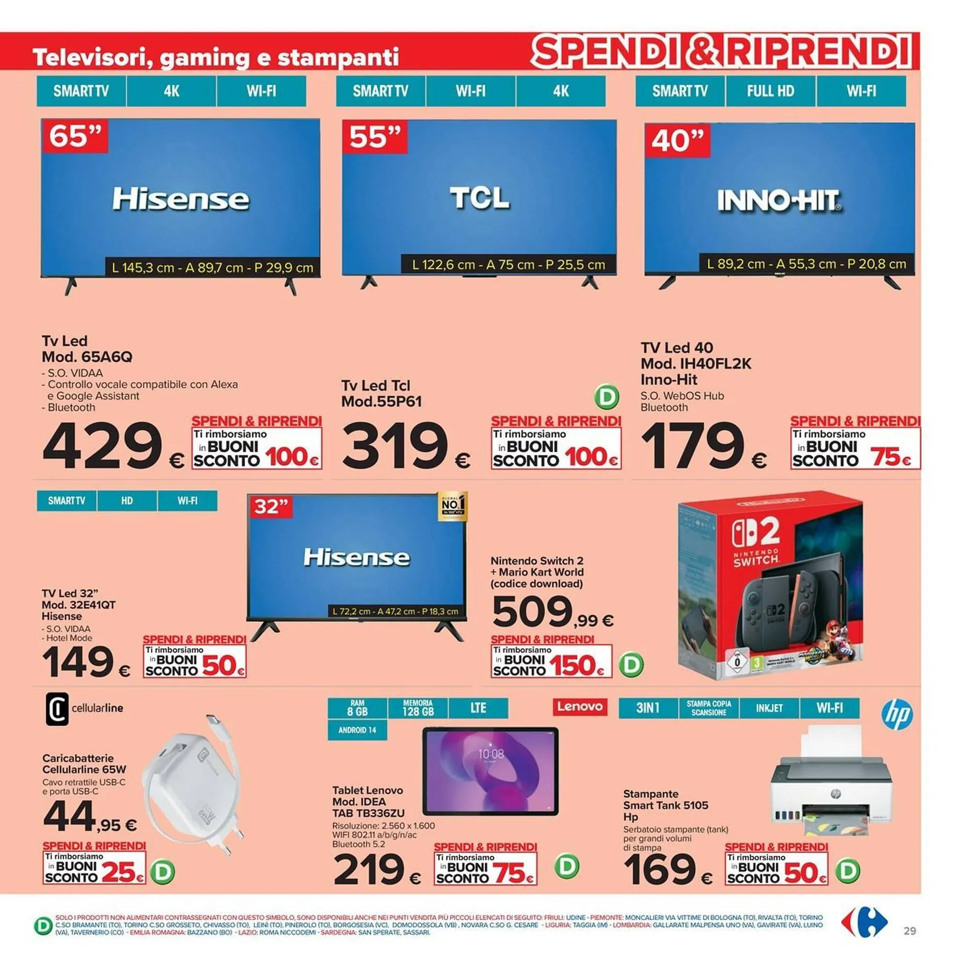 Volantino Carrefour Iper da 5 maggio a 18 maggio di 2026 - Pagina del volantino 29