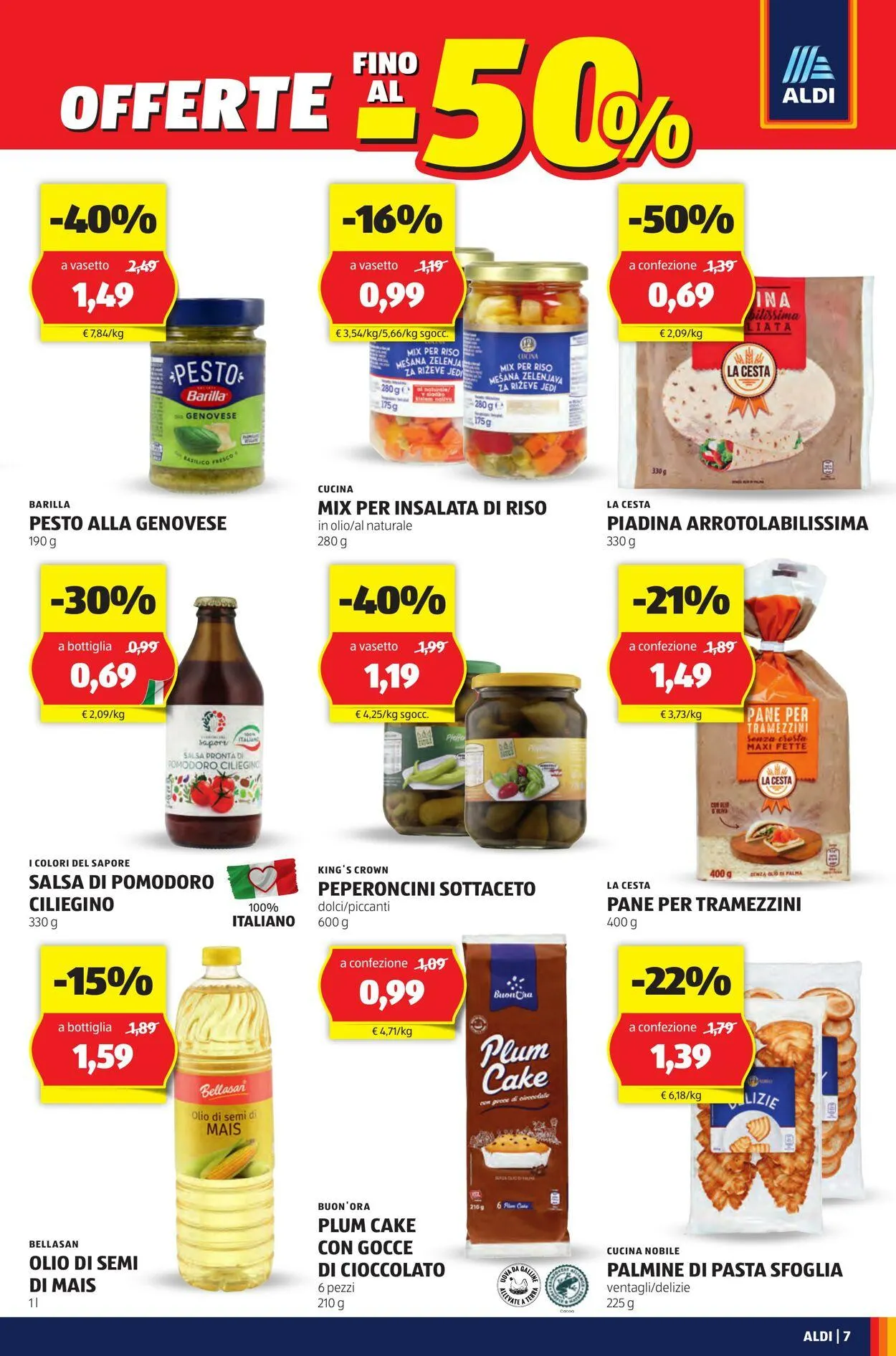 Aldi Volantino attuale da 25 agosto a 31 agosto di 2025 - Pagina del volantino 7