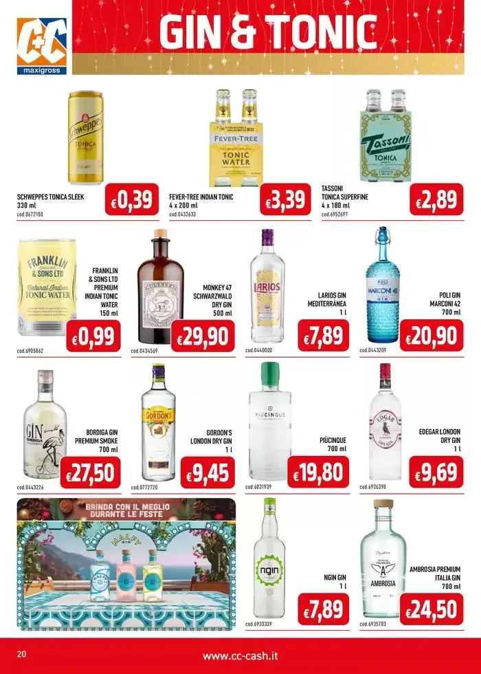 Catalogo C+C da 2 dicembre a 31 dicembre di 2024 - Pagina del volantino 20