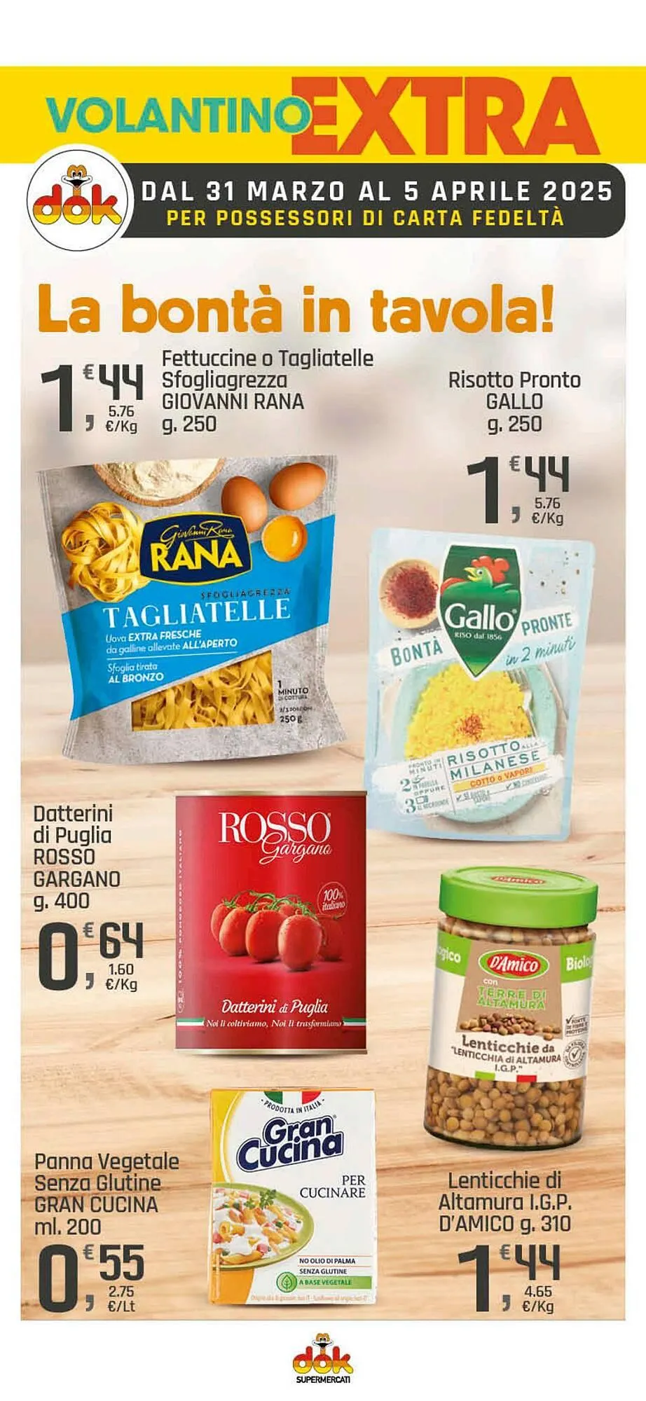 Volantino Supermercati Dok da 24 marzo a 5 aprile di 2025 - Pagina del volantino 14