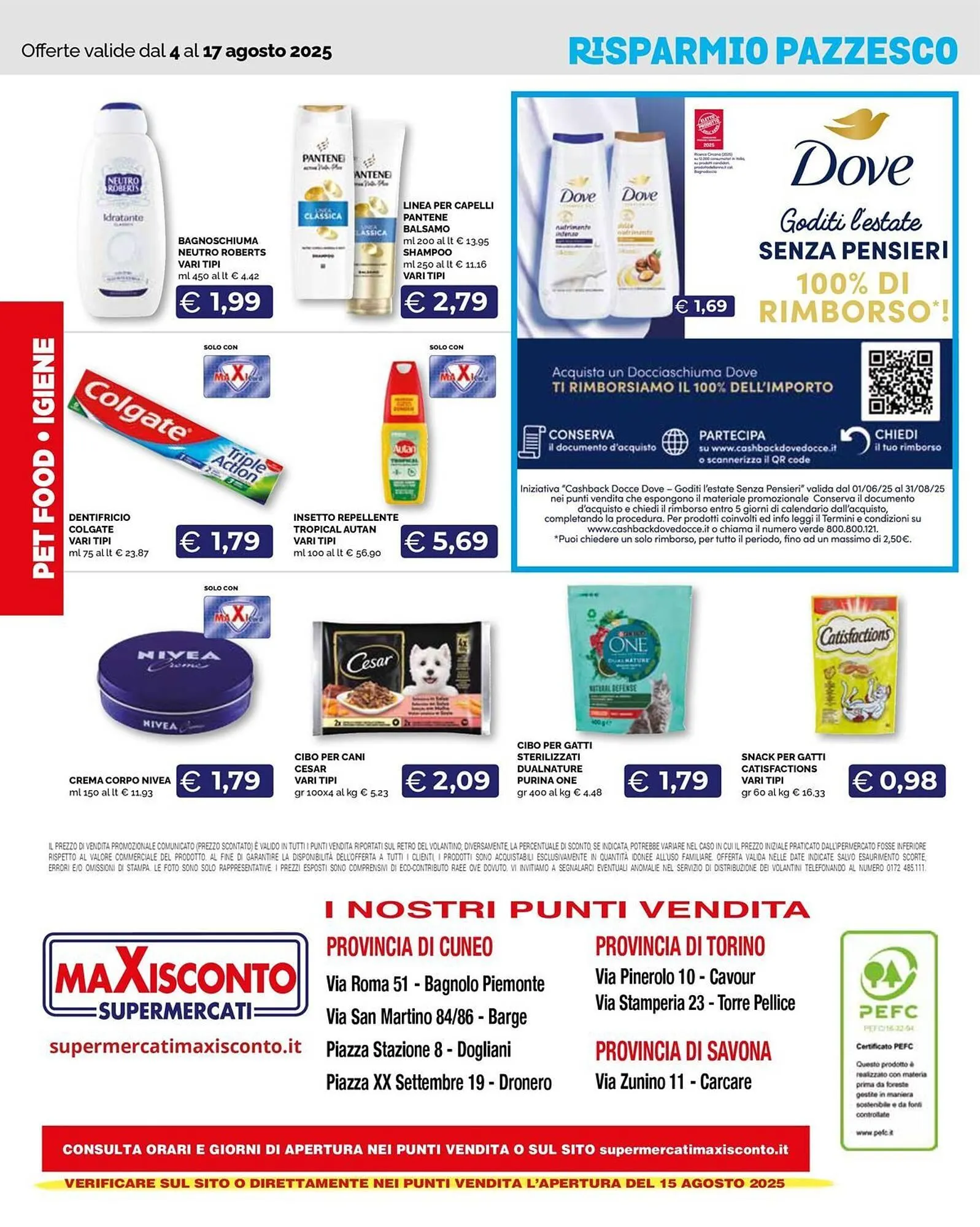 Volantino Maxisconto da 4 agosto a 17 agosto di 2025 - Pagina del volantino 12