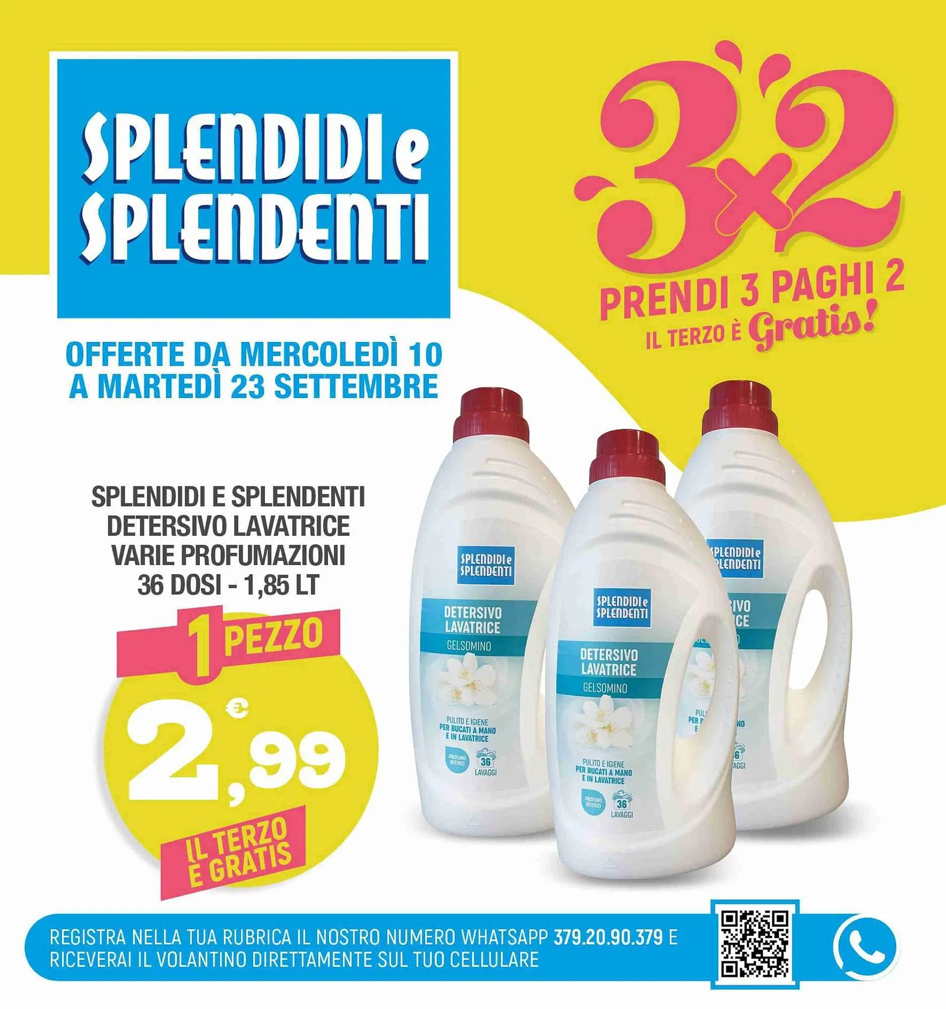 Volantino Splendidi e Splendenti da 10 settembre a 23 settembre di 2025 - Pagina del volantino 1