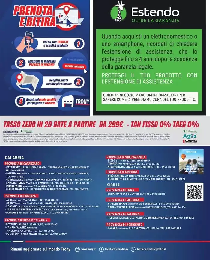 Tasso Zero da Trony! da 20 marzo a 2 aprile di 2025 - Pagina del volantino 36