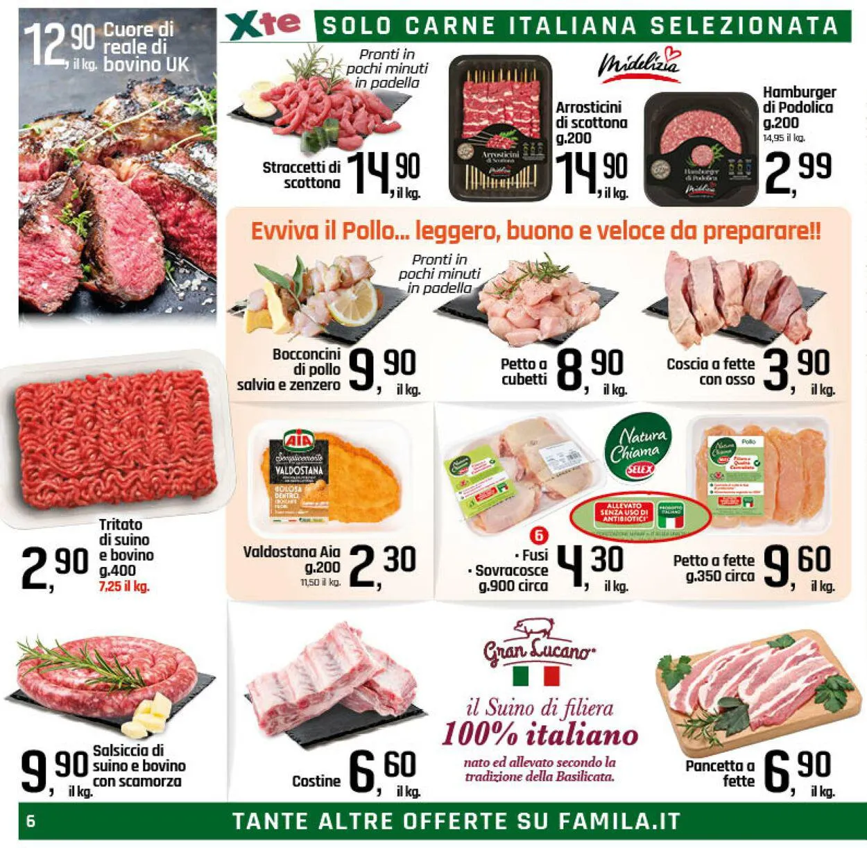 Famila Volantino attuale da 13 luglio a 22 luglio di 2023 - Pagina del volantino 6