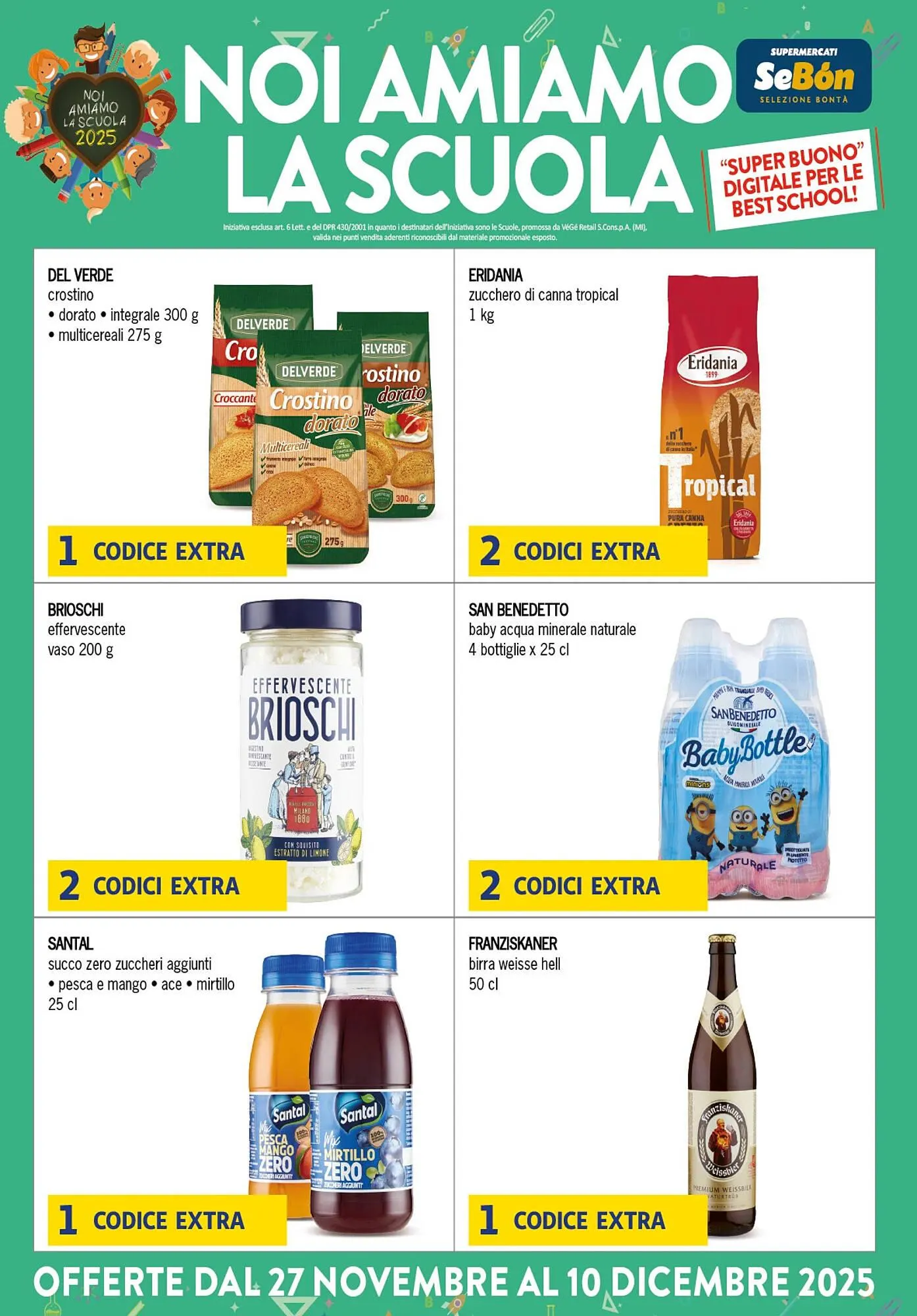 Volantino SeBón Supermercati da 3 dicembre a 14 dicembre di 2025 - Pagina del volantino 23