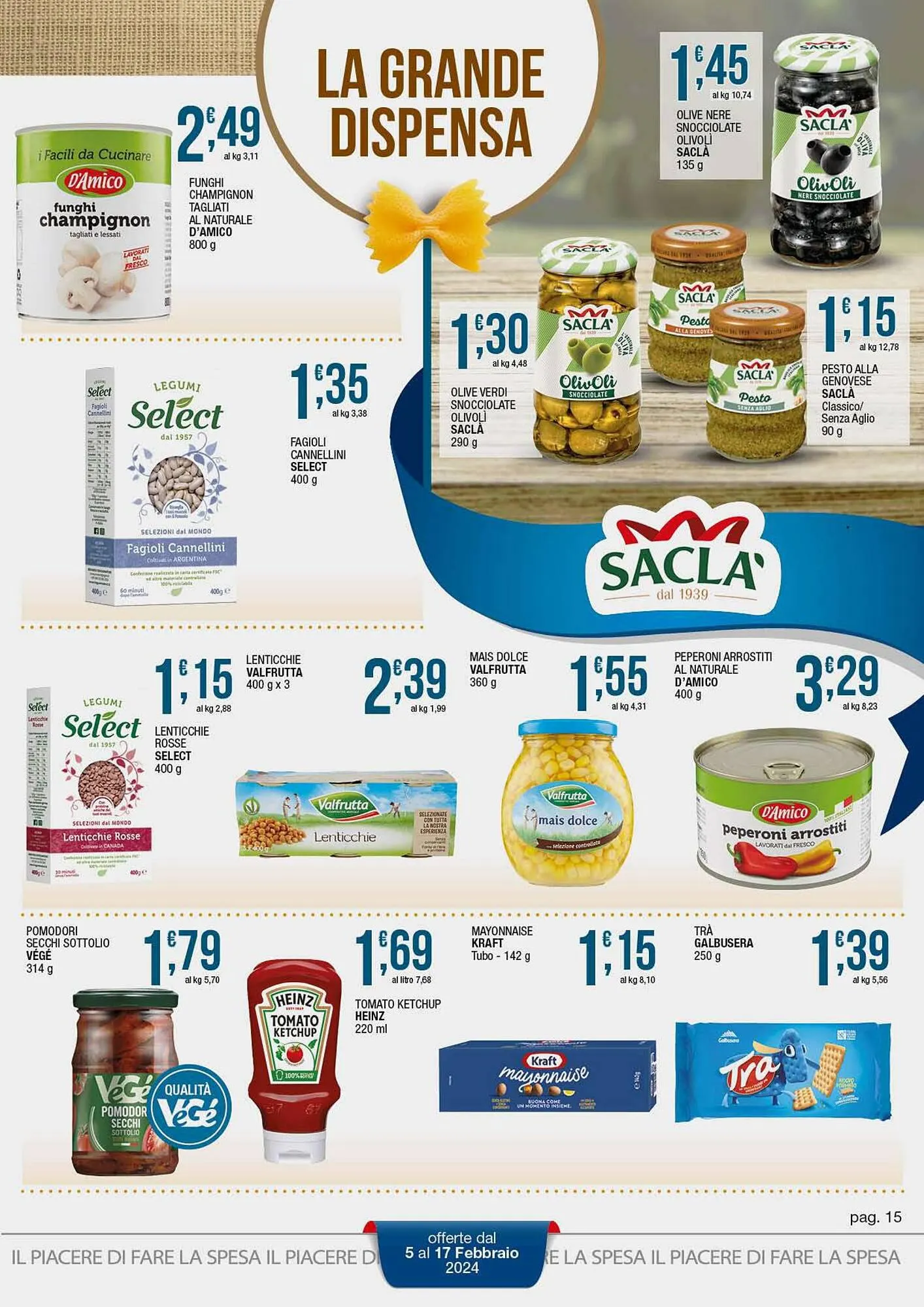 Volantino Sidis da 5 febbraio a 17 febbraio di 2024 - Pagina del volantino 15