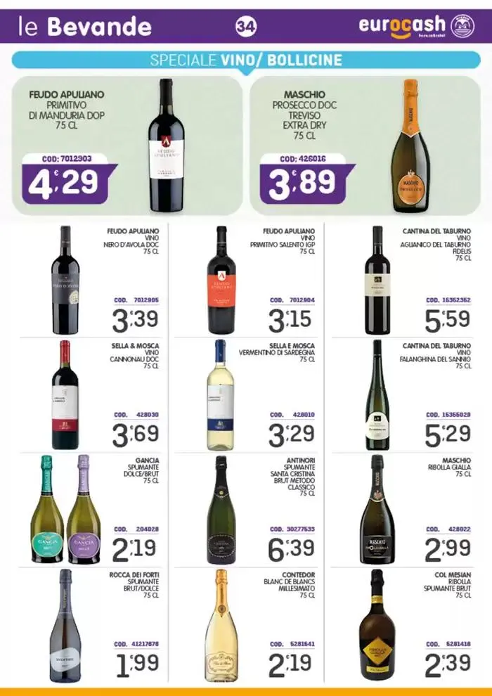 Offerte valide 2 al 19 gennaio  da 3 gennaio a 19 gennaio di 2025 - Pagina del volantino 34