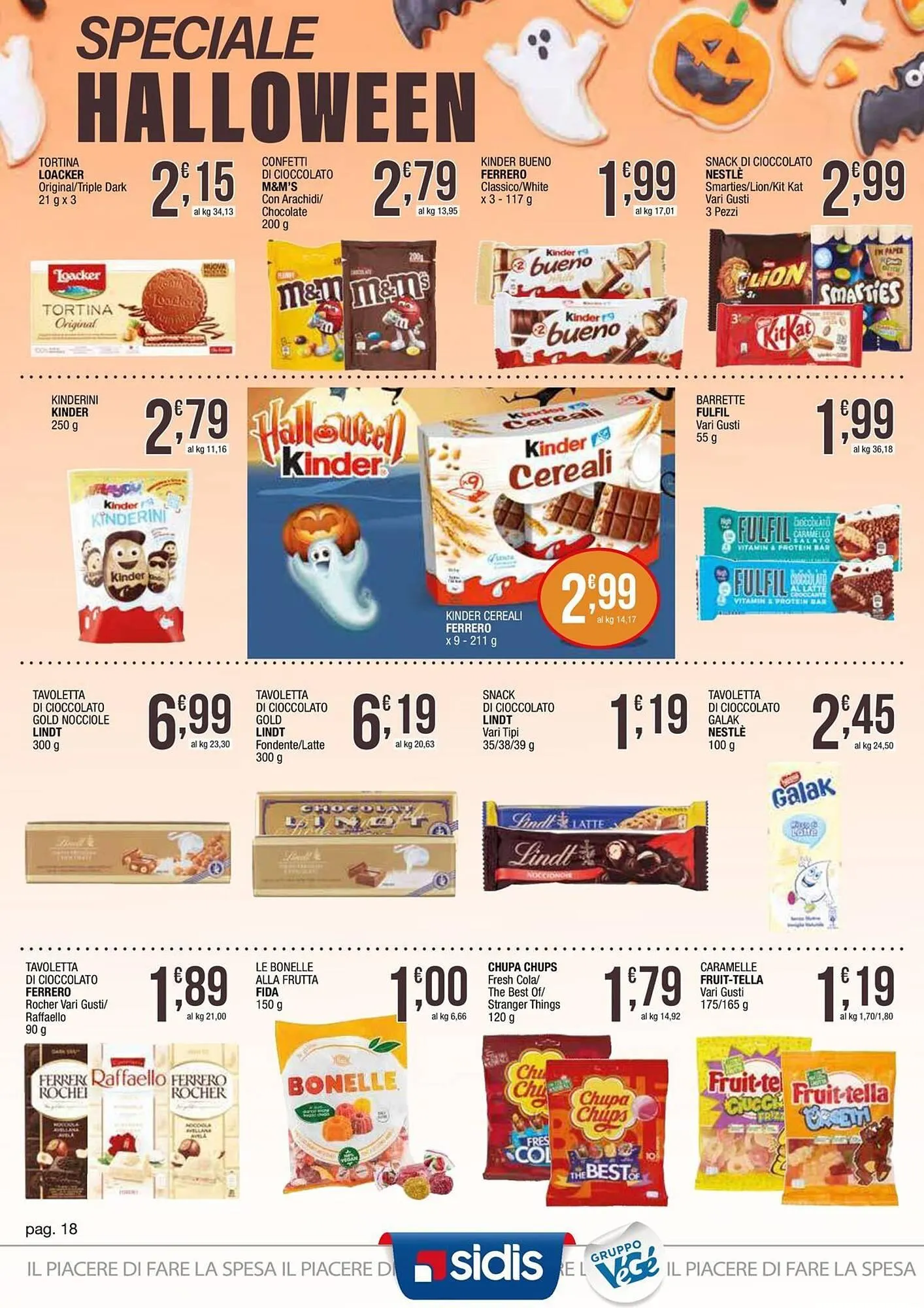 Volantino Sidis da 20 ottobre a 1 novembre di 2025 - Pagina del volantino 18
