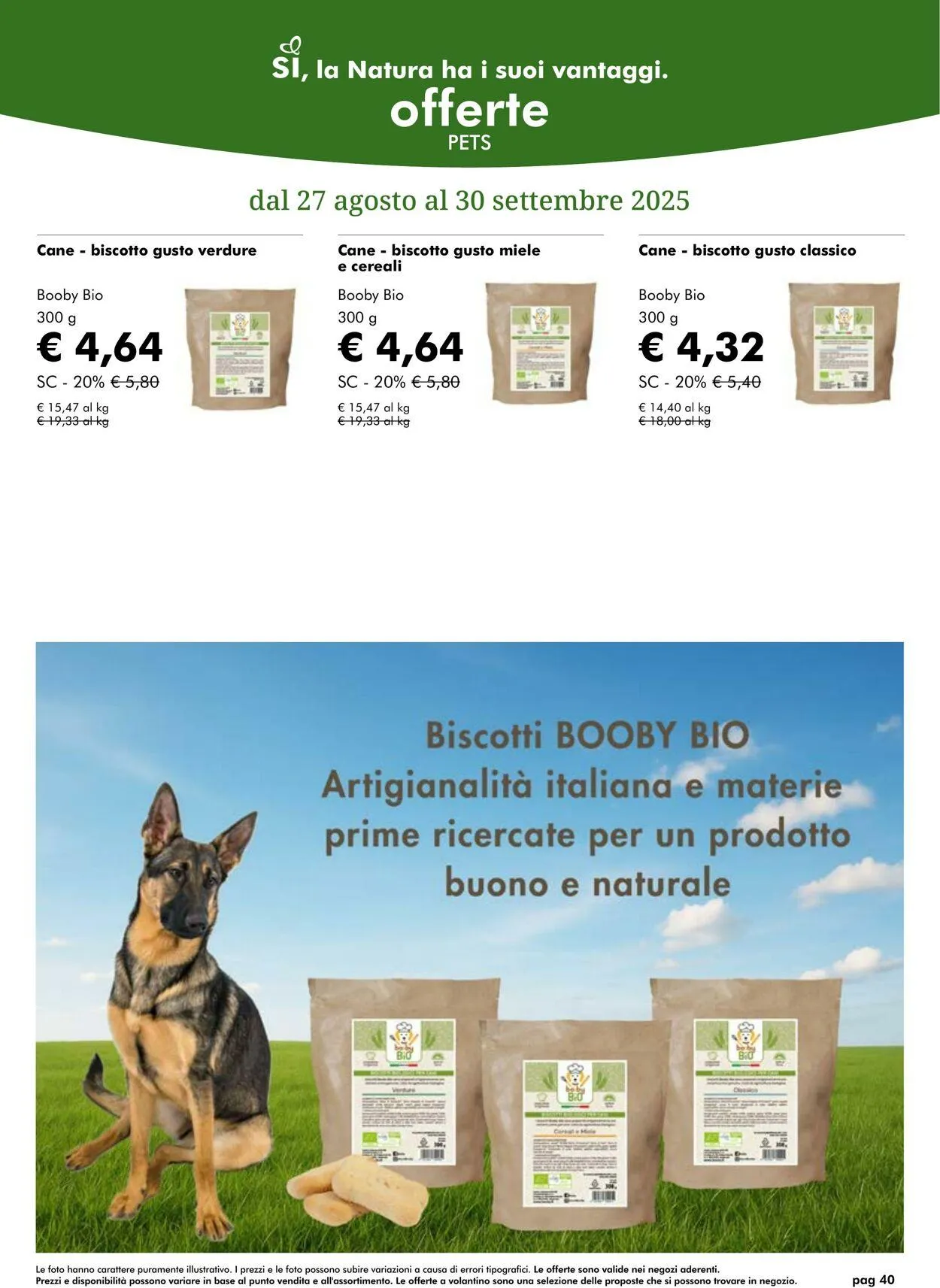 Natura Sì Volantino attuale da 25 settembre a 9 ottobre di 2025 - Pagina del volantino 40