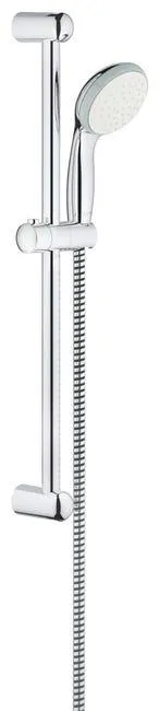 Doccetta con flessibile doccia e barra di scorrimento GROHE Vitalio Go 100 in abs cromo P 8.1 cm anticalcare 1 getto