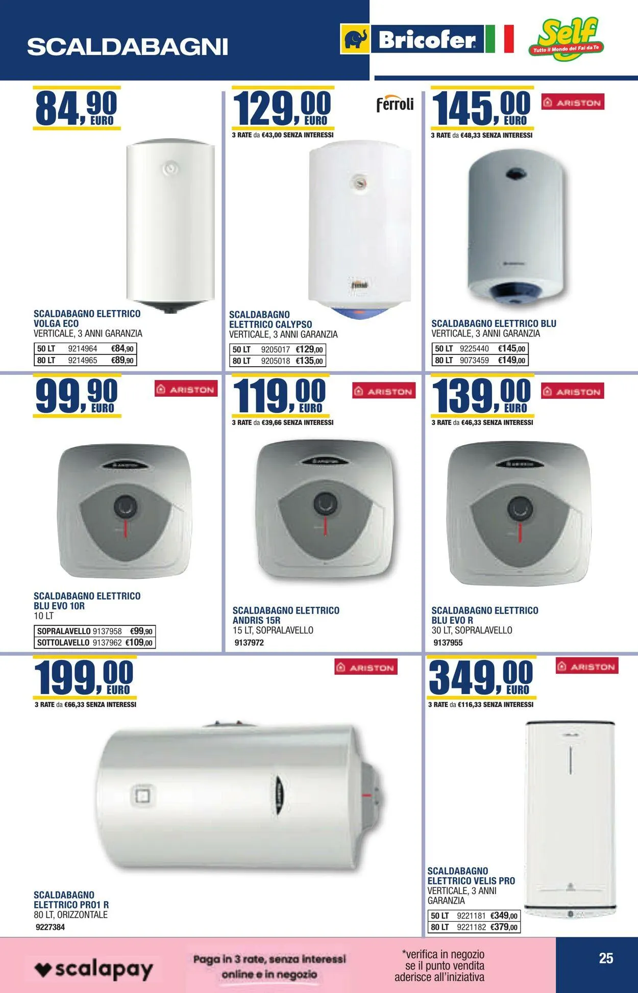 Self - Perugia Volantino attuale da 26 ottobre a 9 novembre di 2025 - Pagina del volantino 25