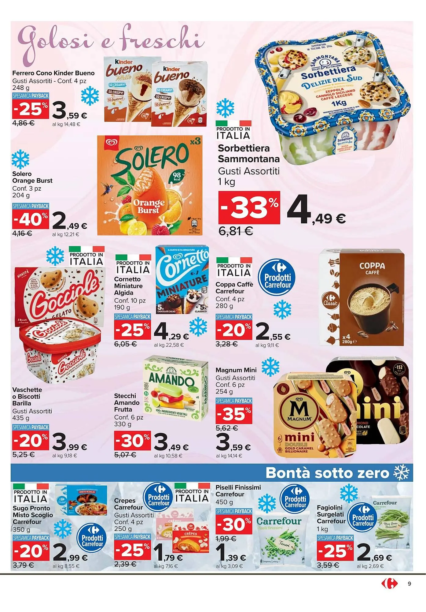 Volantino Carrefour Market da 24 luglio a 6 agosto di 2025 - Pagina del volantino 9