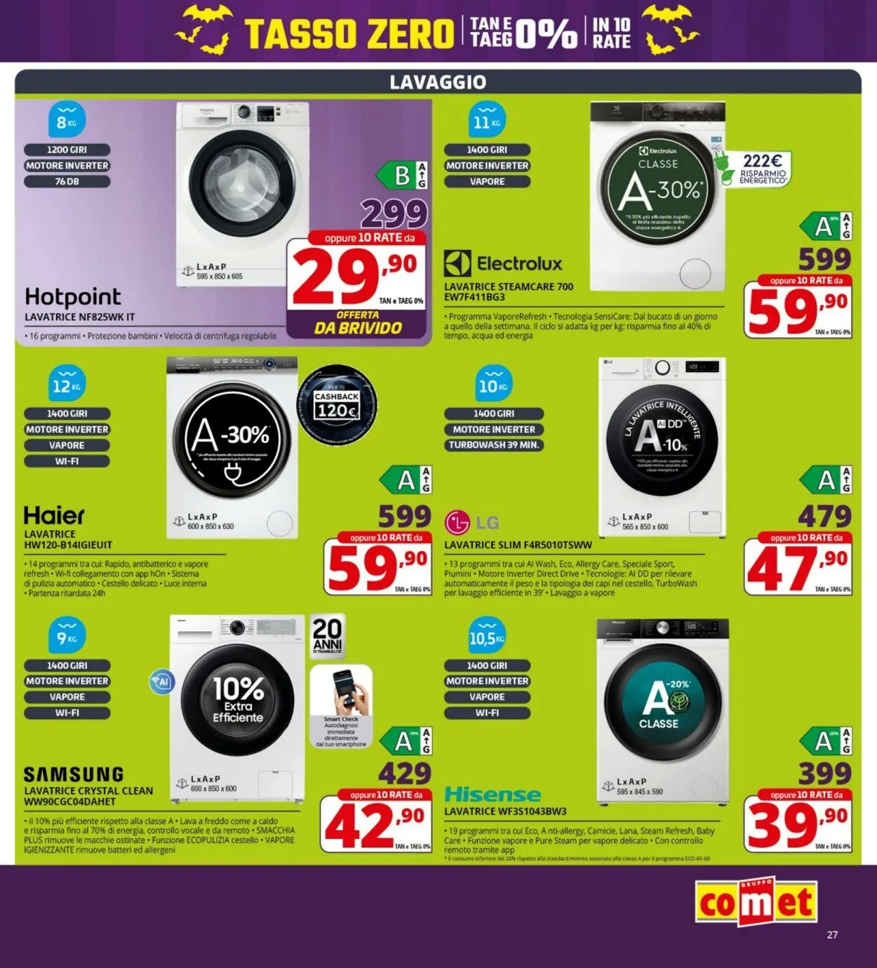 Comet Volantino attuale da 24 ottobre a 30 ottobre di 2025 - Pagina del volantino 27