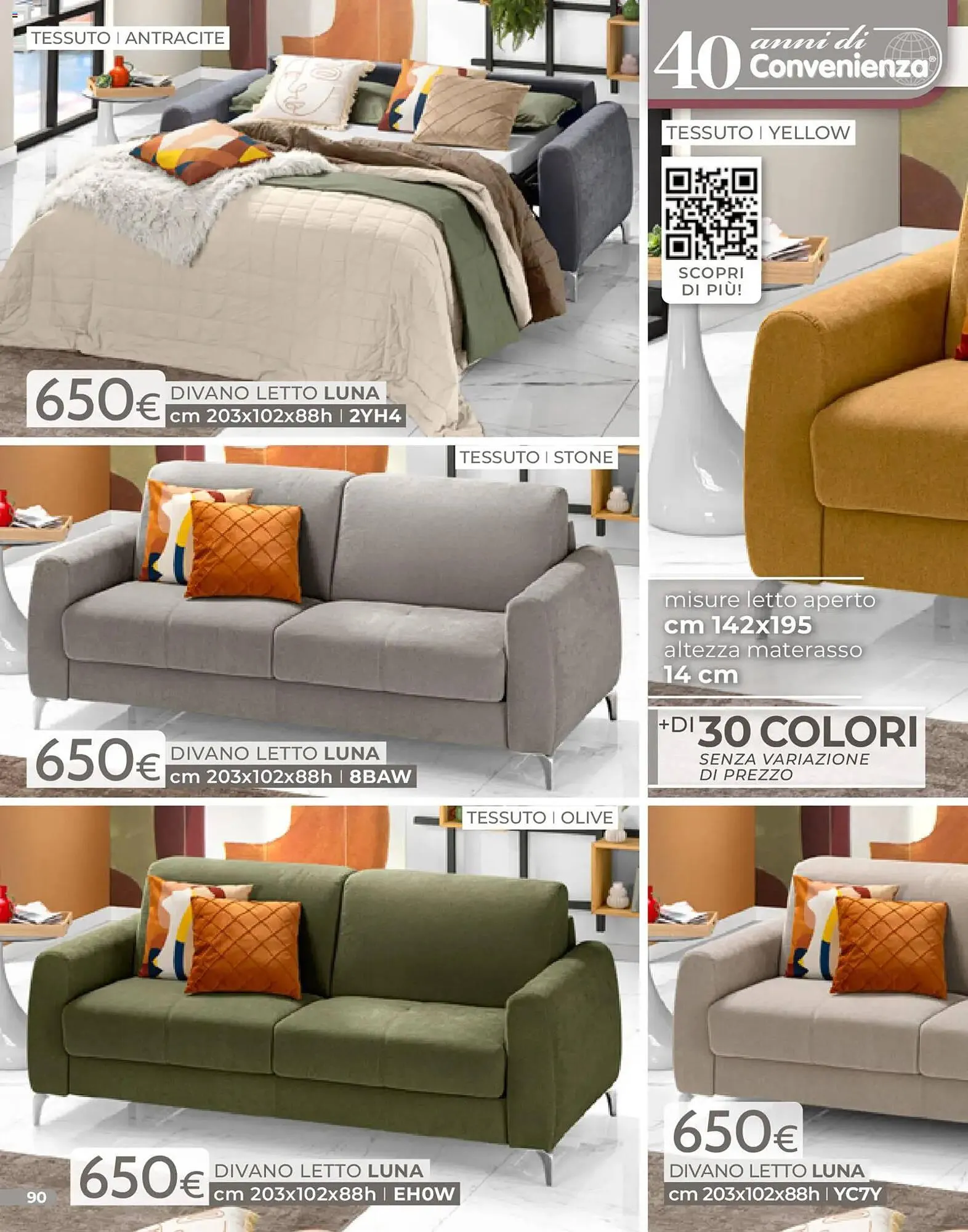 Volantino Mondo Convenienza da 4 gennaio a 31 gennaio di 2026 - Pagina del volantino 90