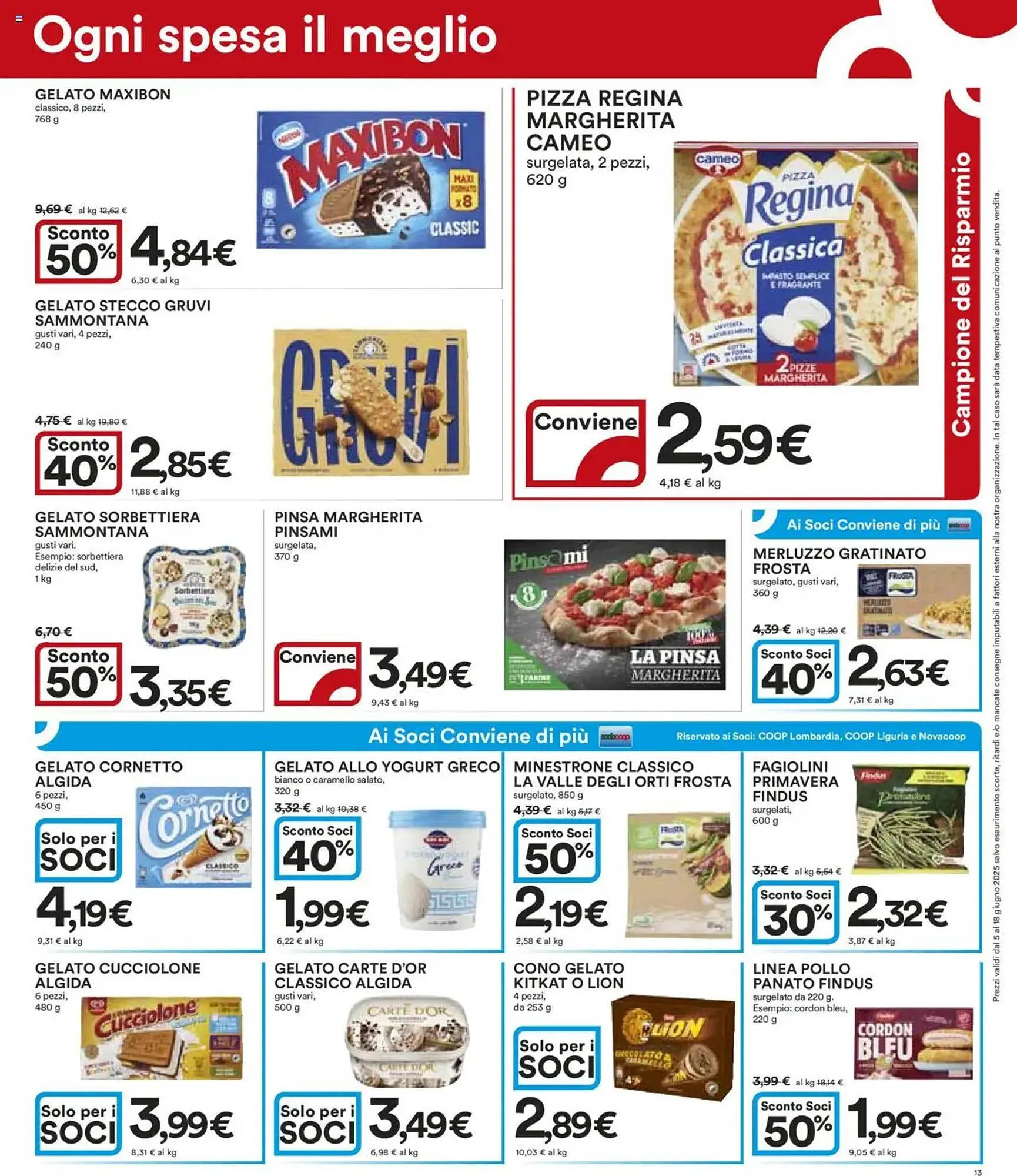 Volantino Ipercoop da 5 giugno a 18 giugno di 2025 - Pagina del volantino 13