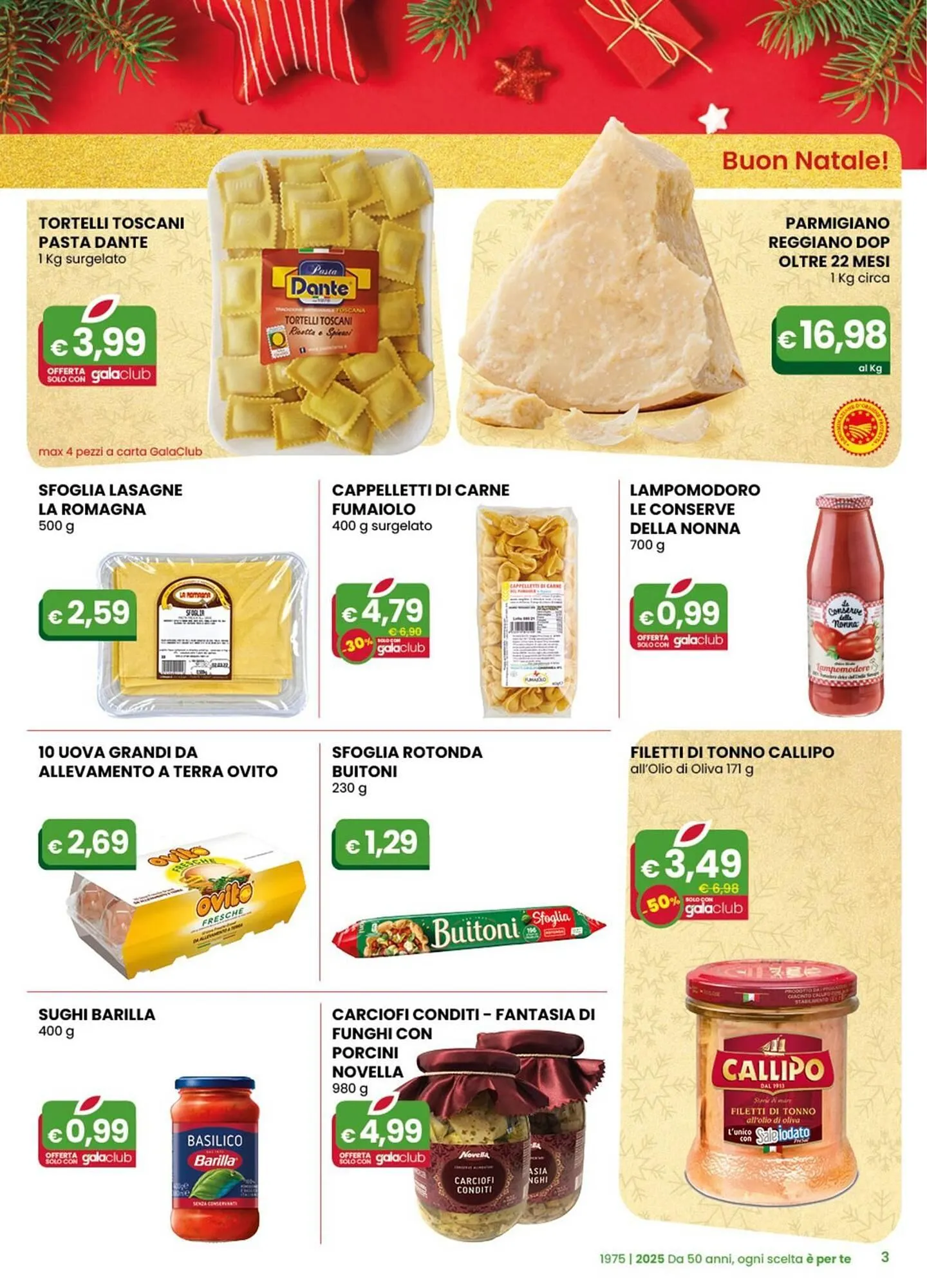 Volantino Gala Supermercati da 17 dicembre a 31 dicembre di 2025 - Pagina del volantino 3