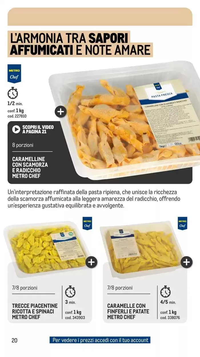 Catalogo pasta fresca da 2 ottobre a 30 settembre di 2025 - Pagina del volantino 20
