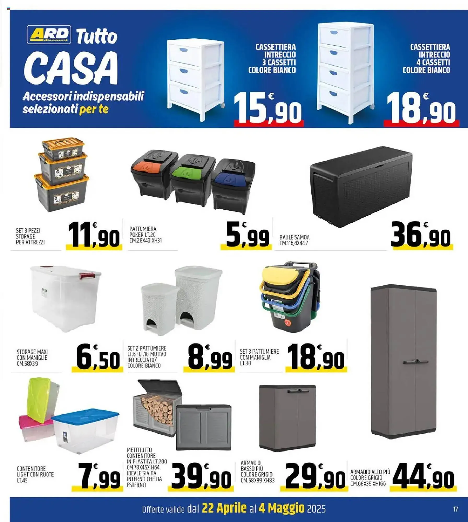 Volantino Ard Discount da 22 aprile a 4 maggio di 2025 - Pagina del volantino 17