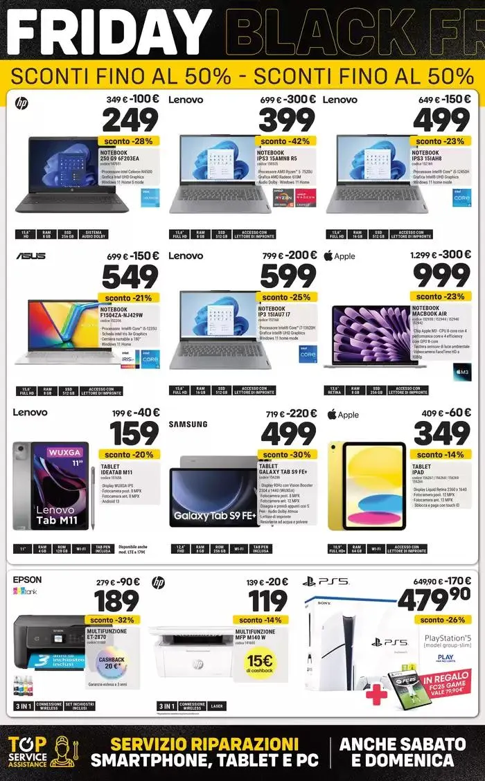 Black friday da 26 novembre a 4 dicembre di 2024 - Pagina del volantino 3