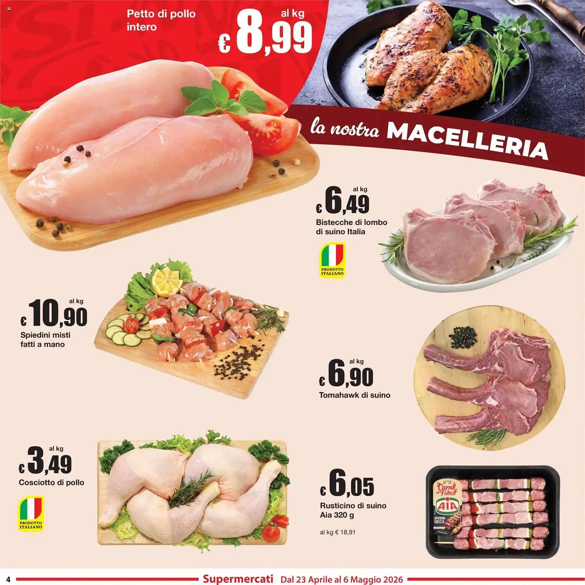 Volantino Sì con te da 23 aprile a 6 maggio di 2026 - Pagina del volantino 4