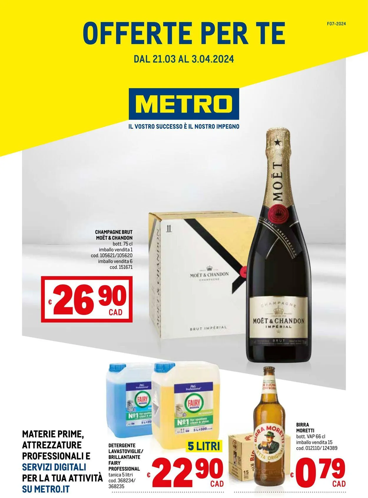 Metro Volantino attuale da 30 luglio a 13 agosto di 2025 - Pagina del volantino 1