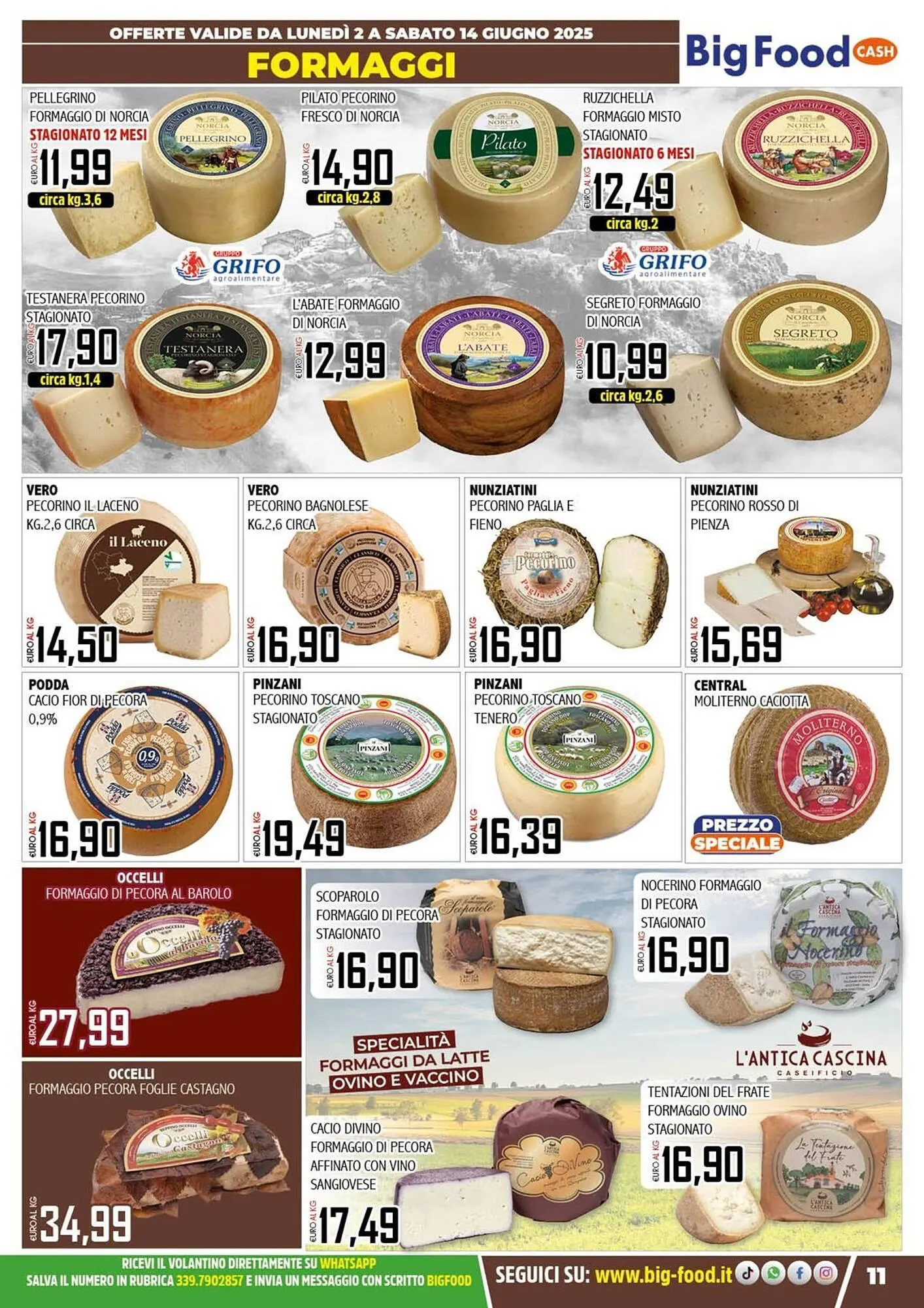 Volantino Big Food da 2 giugno a 14 giugno di 2025 - Pagina del volantino 11