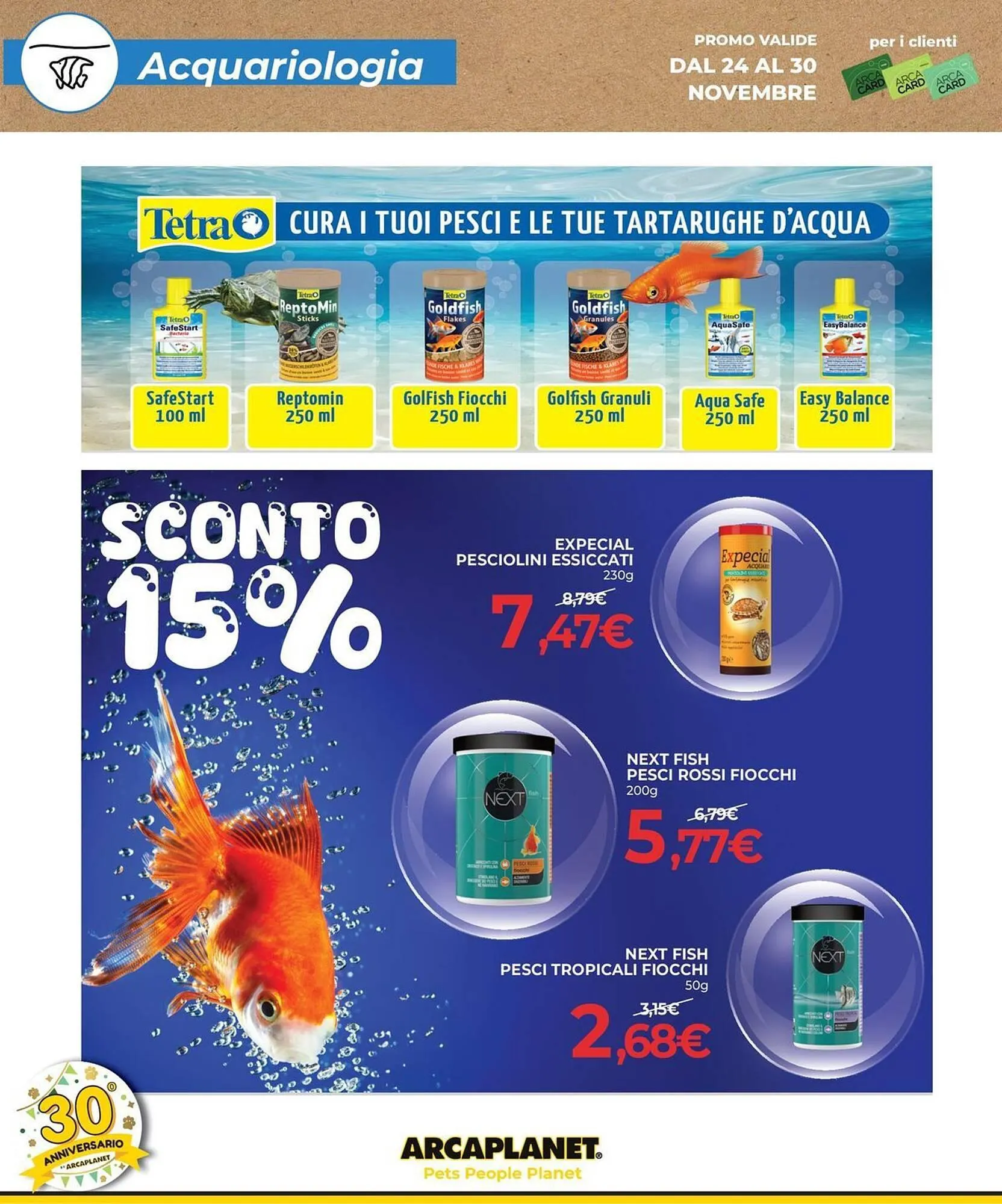 Volantino Arcaplanet da 24 novembre a 30 novembre di 2025 - Pagina del volantino 28