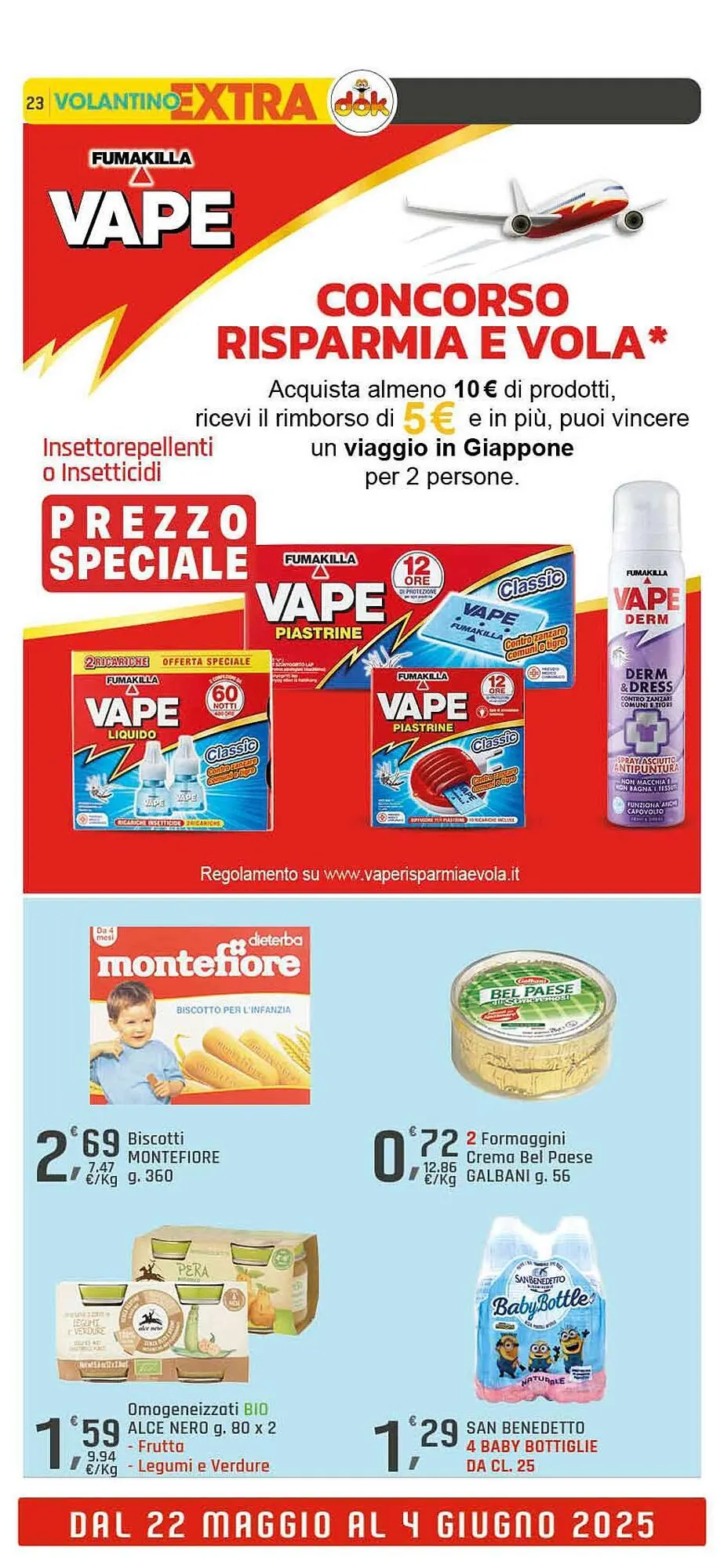 Volantino Supermercati Dok da 22 maggio a 4 giugno di 2025 - Pagina del volantino 23