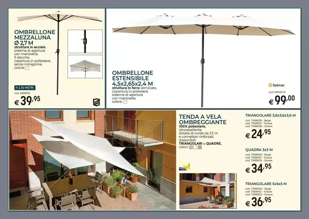 Ombrelloni-Gazebo da 19 marzo a 22 settembre di 2025 - Pagina del volantino 3