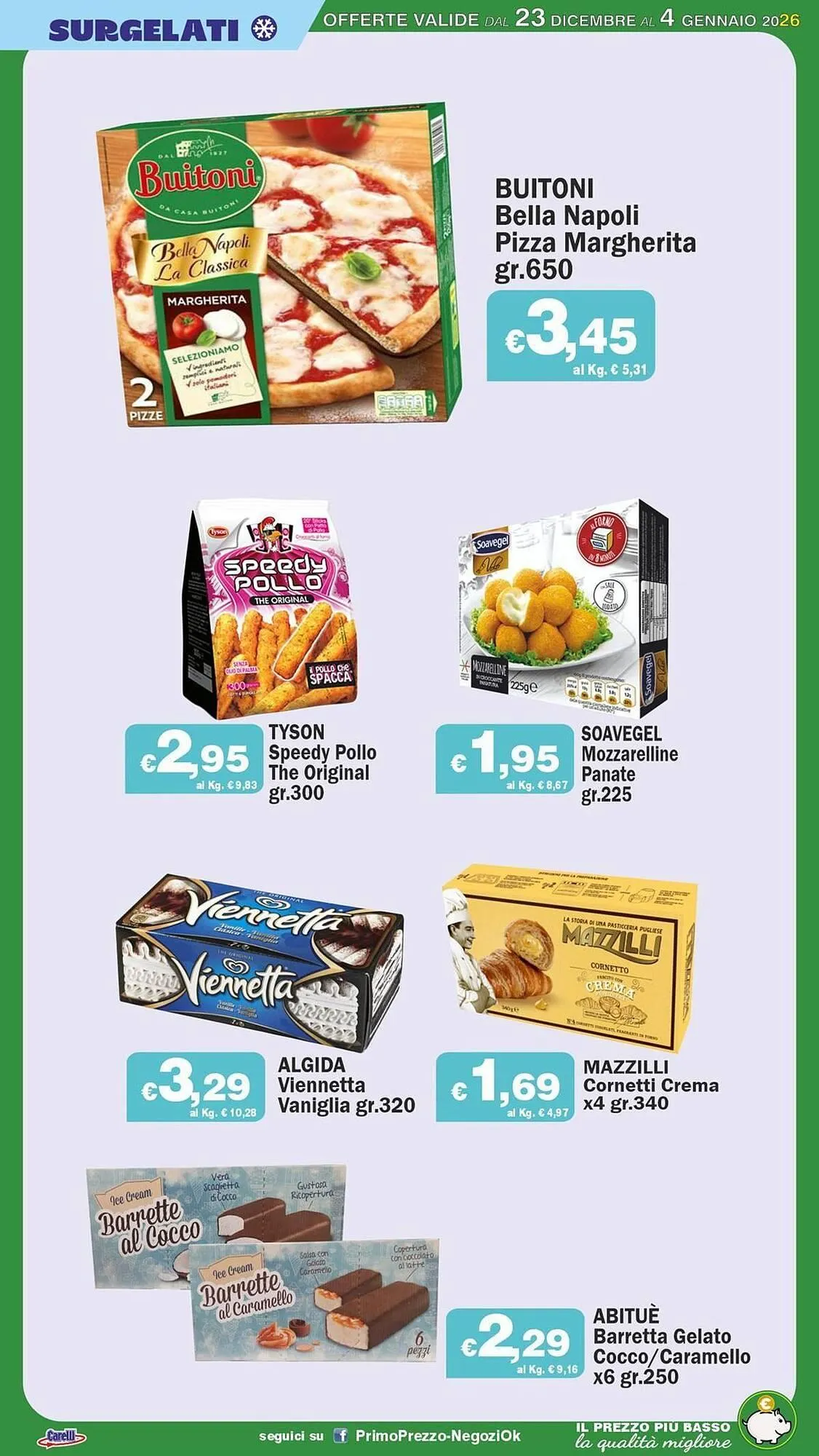 Volantino Primo Prezzo da 23 dicembre a 4 gennaio di 2026 - Pagina del volantino 27