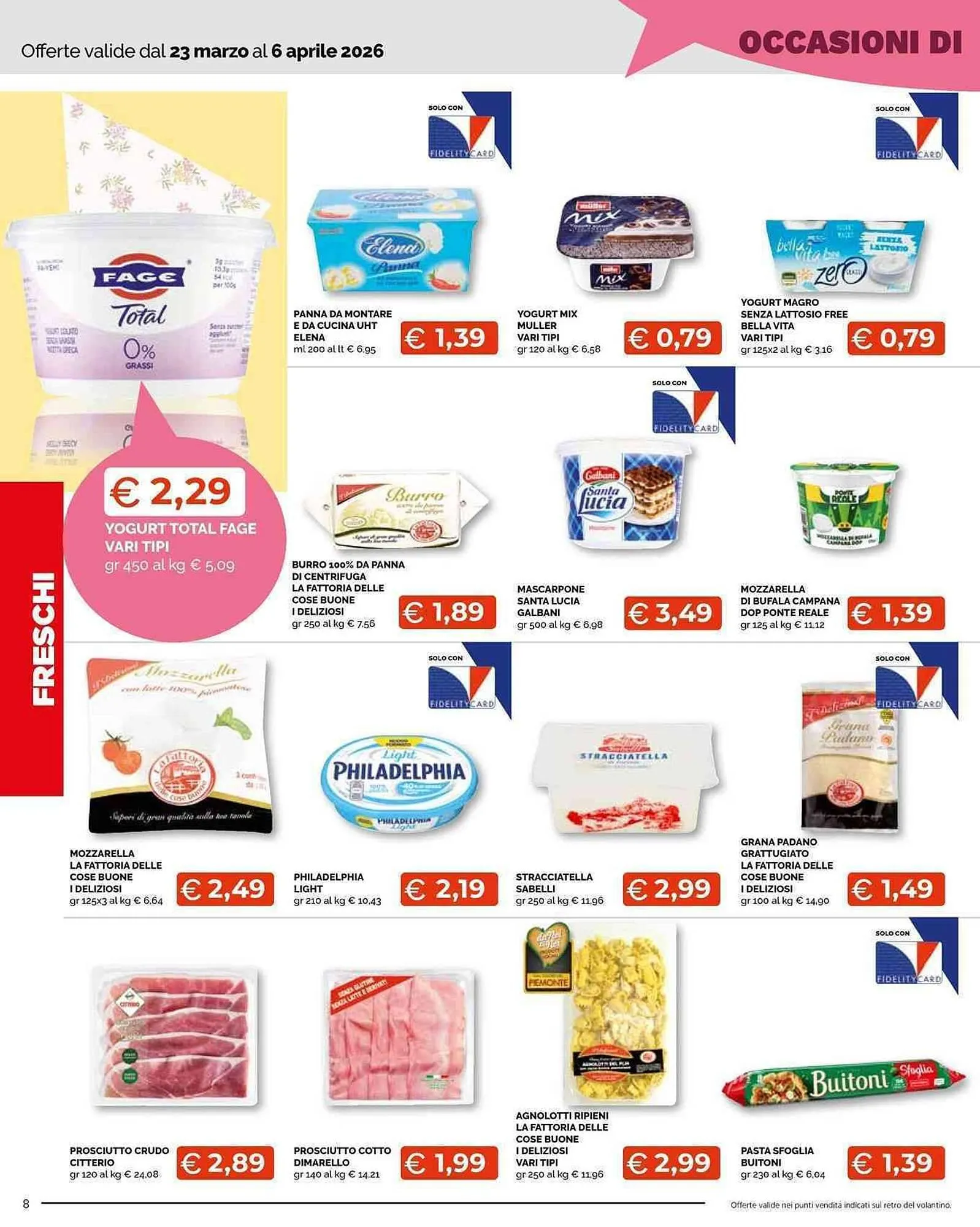 Volantino Mercatò Local da 23 marzo a 6 aprile di 2026 - Pagina del volantino 8