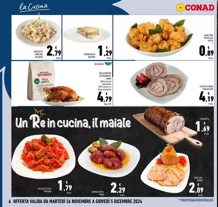 MEGA RISPARMIO da 26 novembre a 5 dicembre di 2024 - Pagina del volantino 6