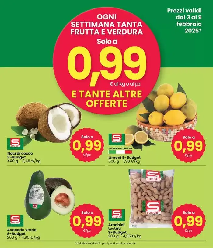 Solo a 0,99 euro da 3 febbraio a 9 febbraio di 2025 - Pagina del volantino 4