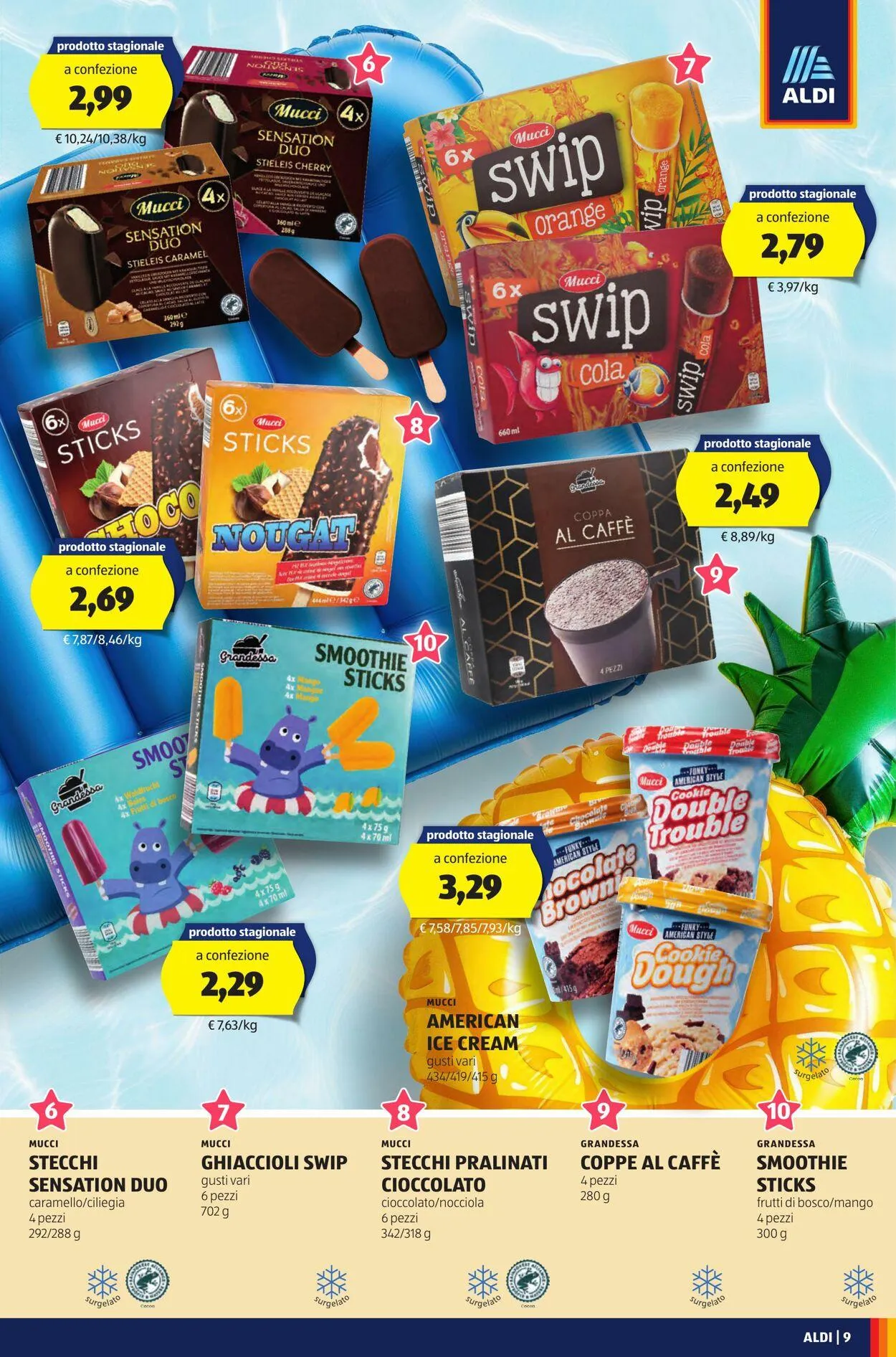 Aldi Volantino attuale da 23 giugno a 29 giugno di 2025 - Pagina del volantino 9