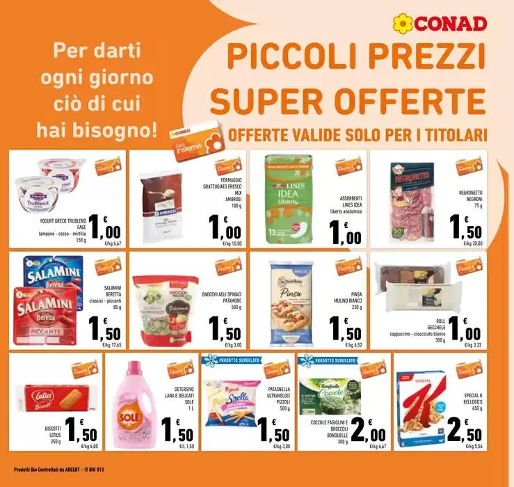 Prezzi a pezzi da 25 marzo a 7 aprile di 2025 - Pagina del volantino 9