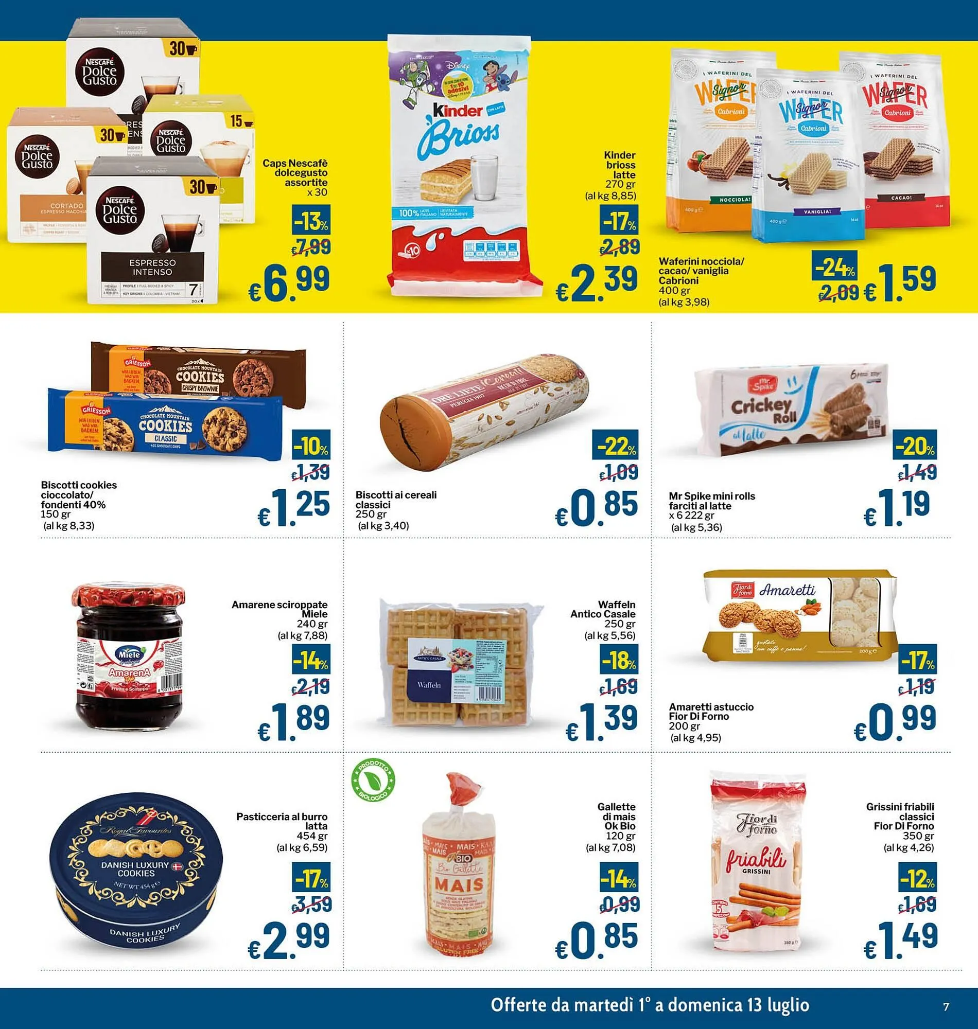 Volantino Qui Discount da 1 luglio a 13 luglio di 2025 - Pagina del volantino 7