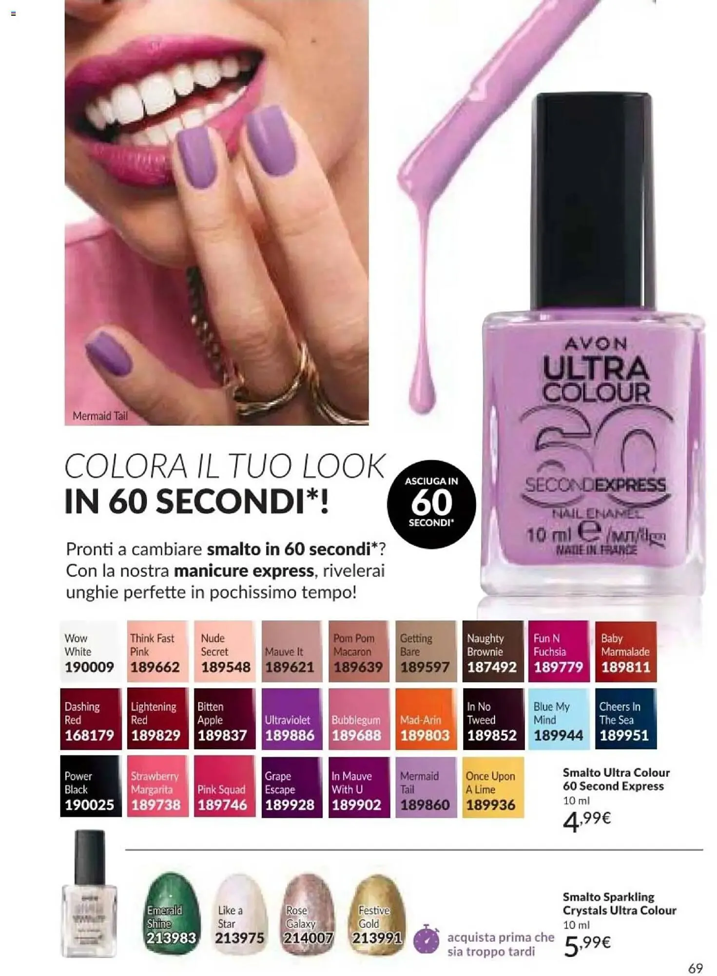 Volantino Avon da 1 marzo a 31 marzo di 2025 - Pagina del volantino 69