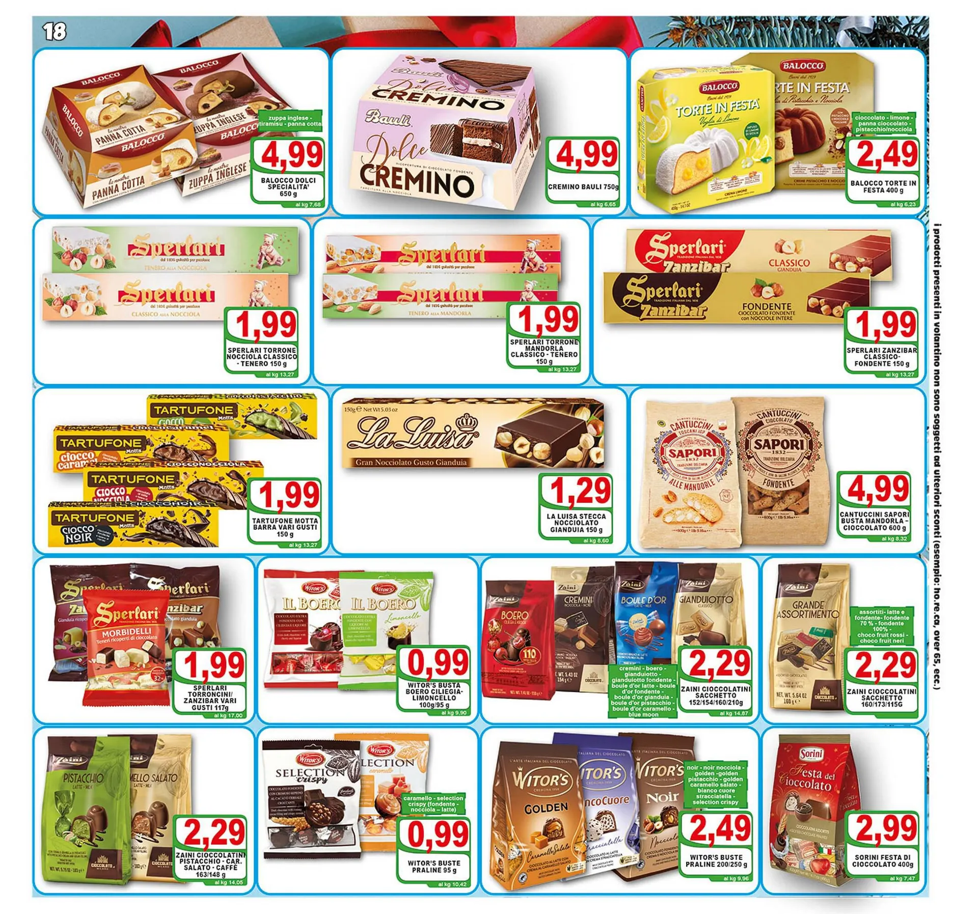 Volantino Top Supermercati da 15 novembre a 23 novembre di 2023 - Pagina del volantino 18