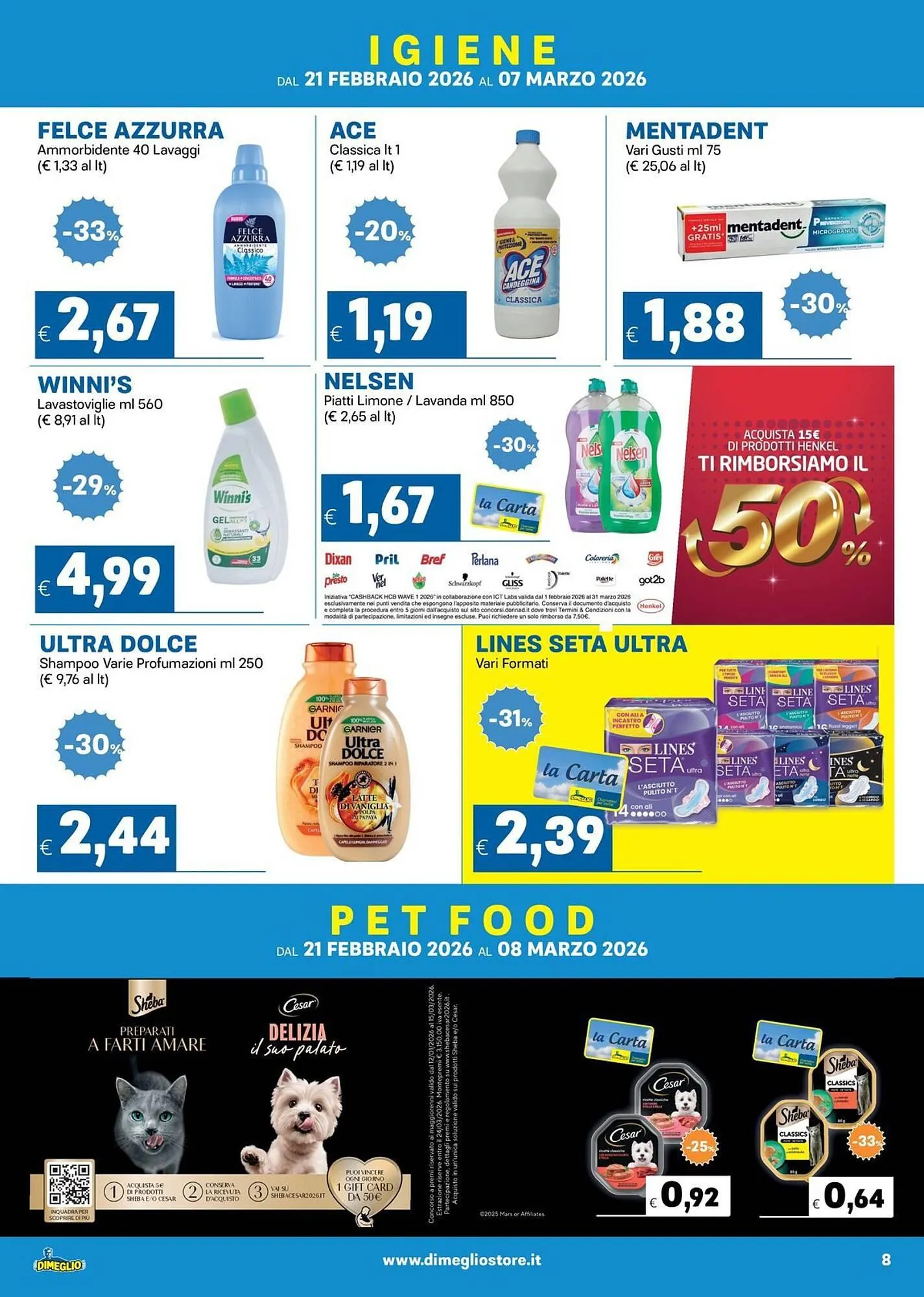 Volantino DiMeglio da 21 febbraio a 7 marzo di 2026 - Pagina del volantino 8