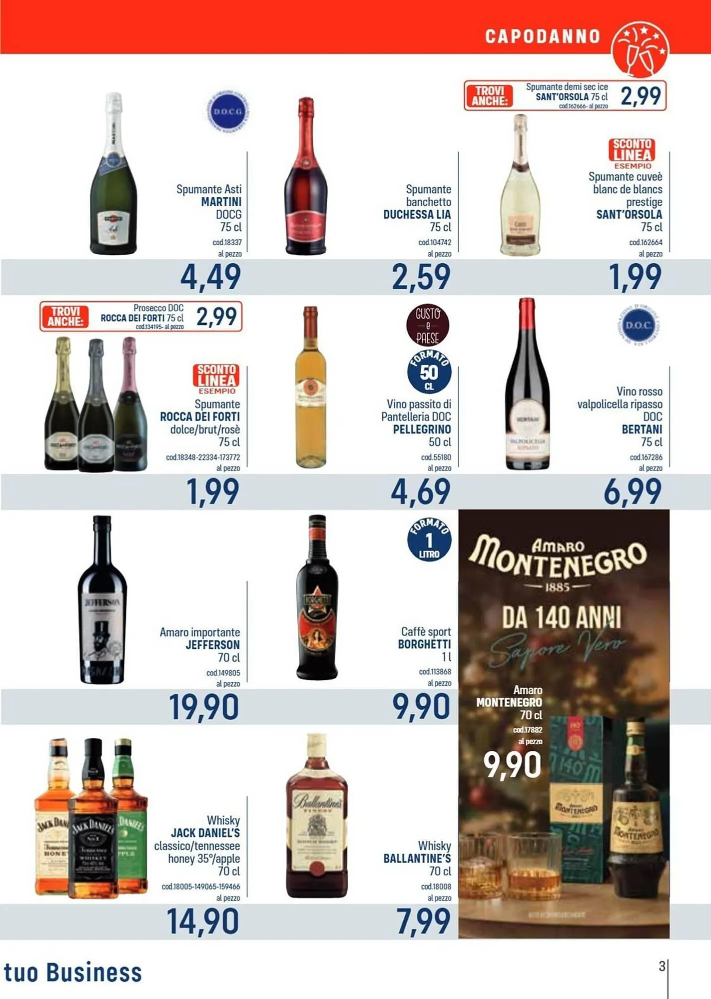 Volantino Talento Professional Store da 22 dicembre a 4 gennaio di 2026 - Pagina del volantino 3