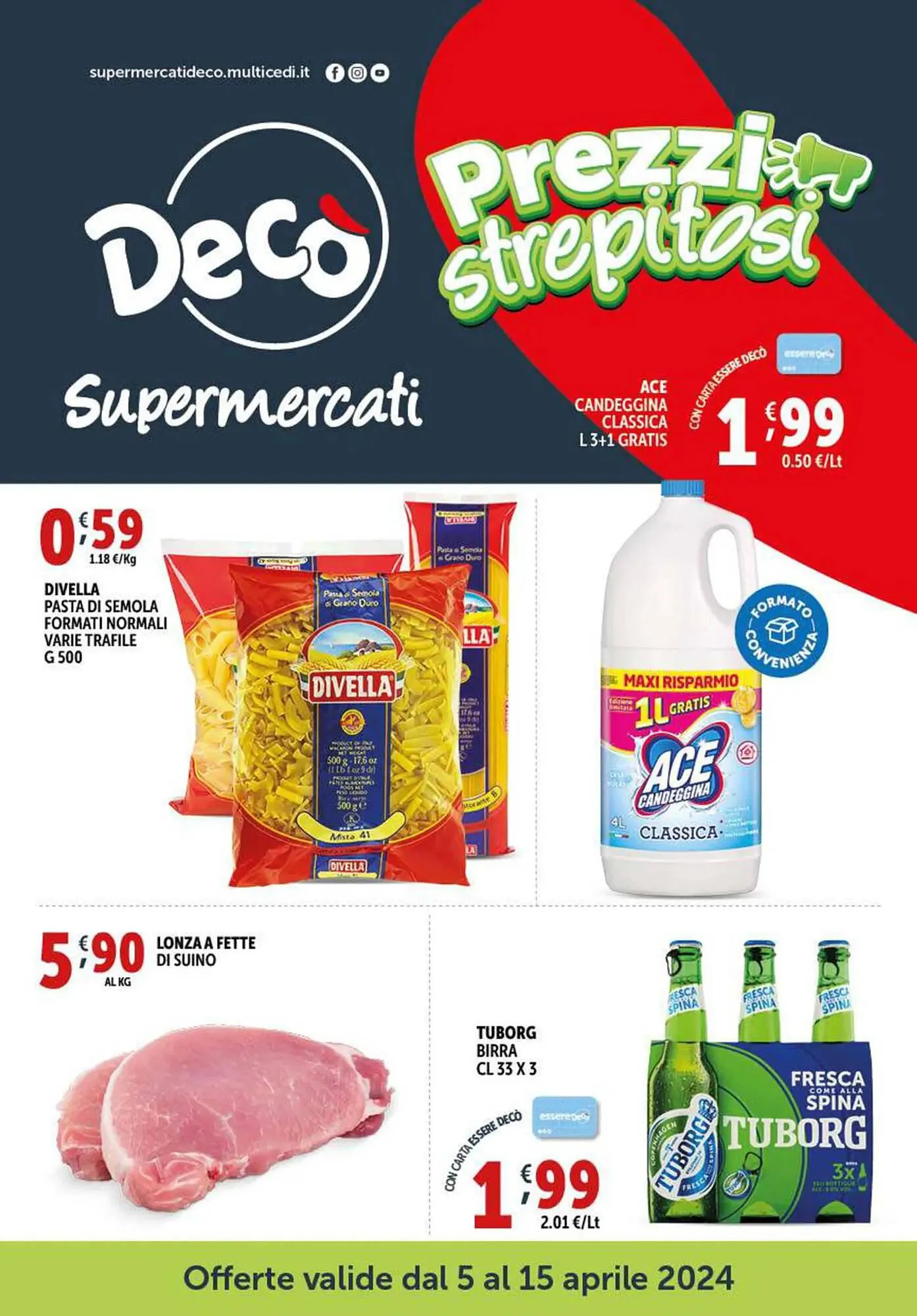 Volantino Deco Supermercati da 5 aprile a 15 aprile di 2024 - Pagina del volantino 8
