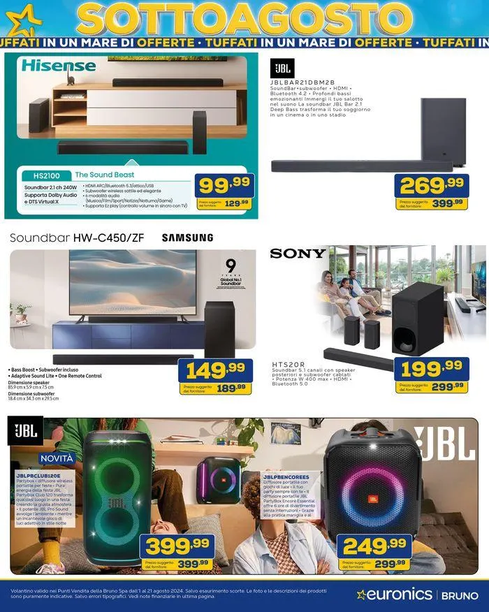 SOTTOAGOSTO da 1 agosto a 21 agosto di 2024 - Pagina del volantino 22