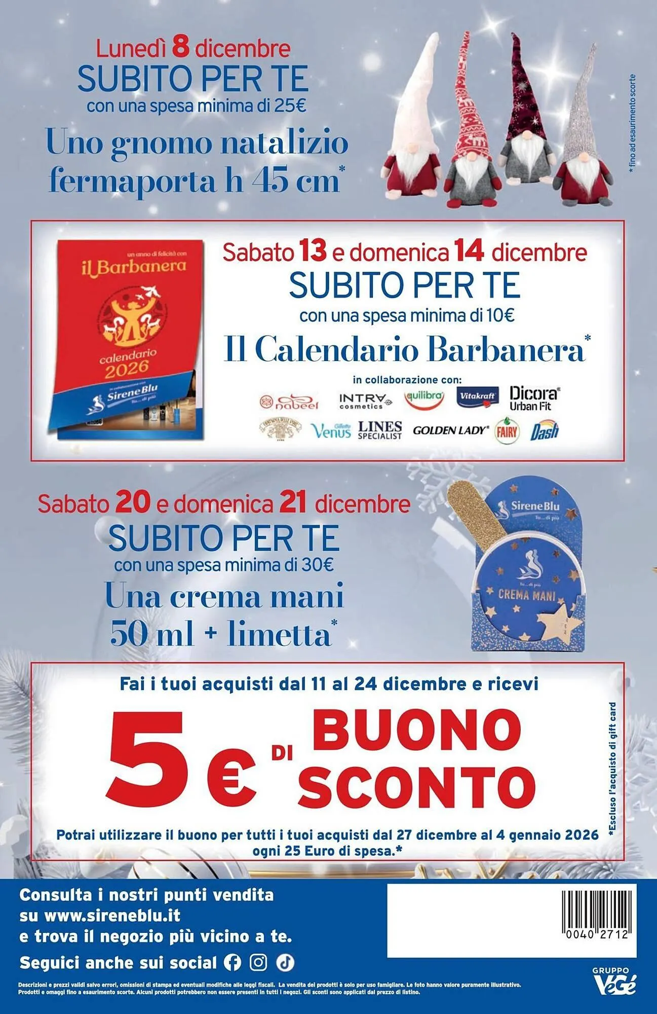 Volantino Sirene Blu da 2 dicembre a 24 dicembre di 2025 - Pagina del volantino 32