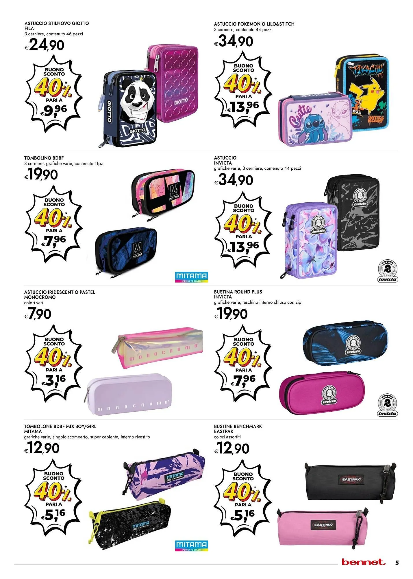volantino Bennet da 31 agosto a 17 settembre di 2025 - Pagina del volantino 5