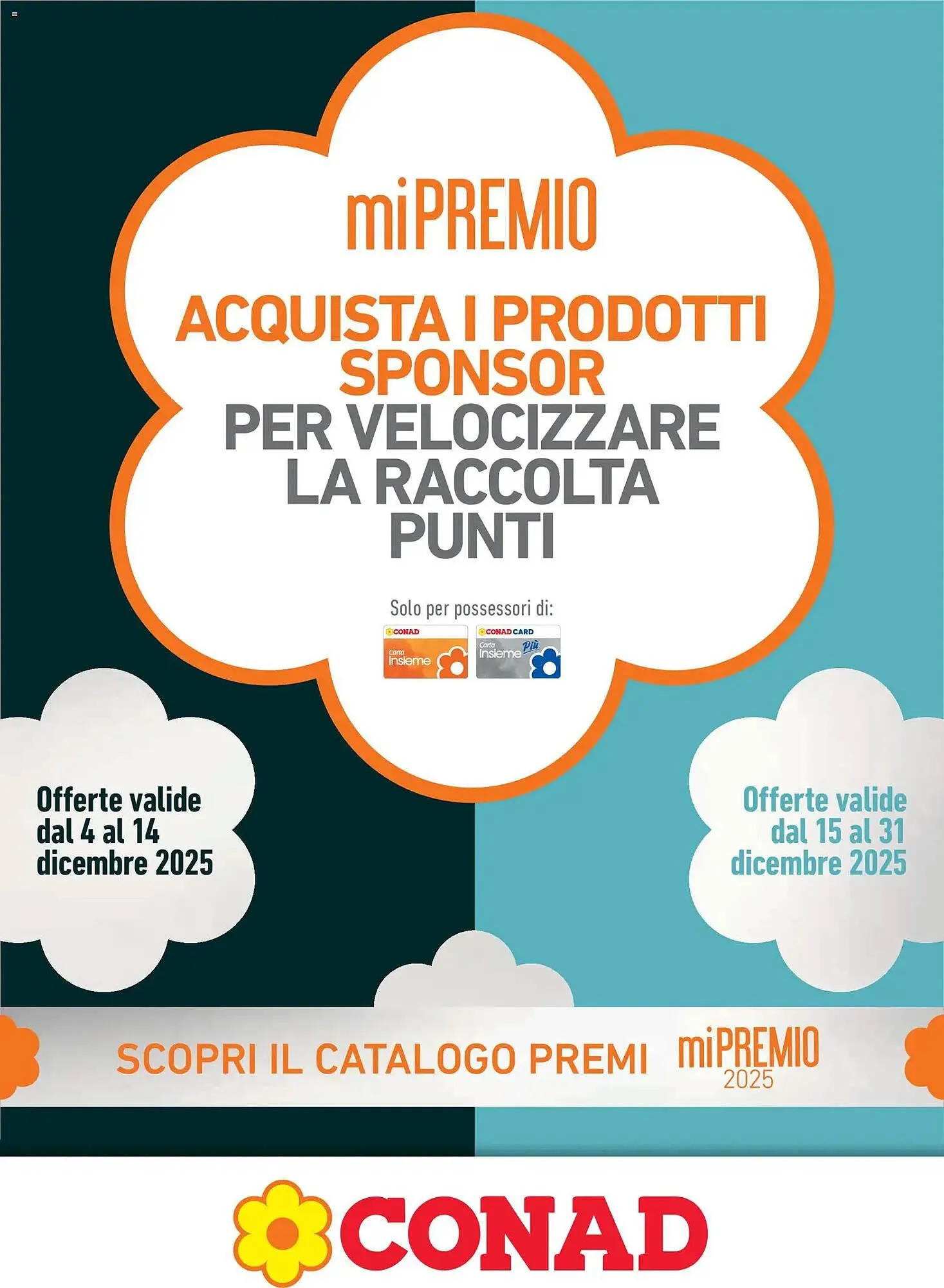 Volantino Conad da 4 dicembre a 14 dicembre di 2025 - Pagina del volantino 1