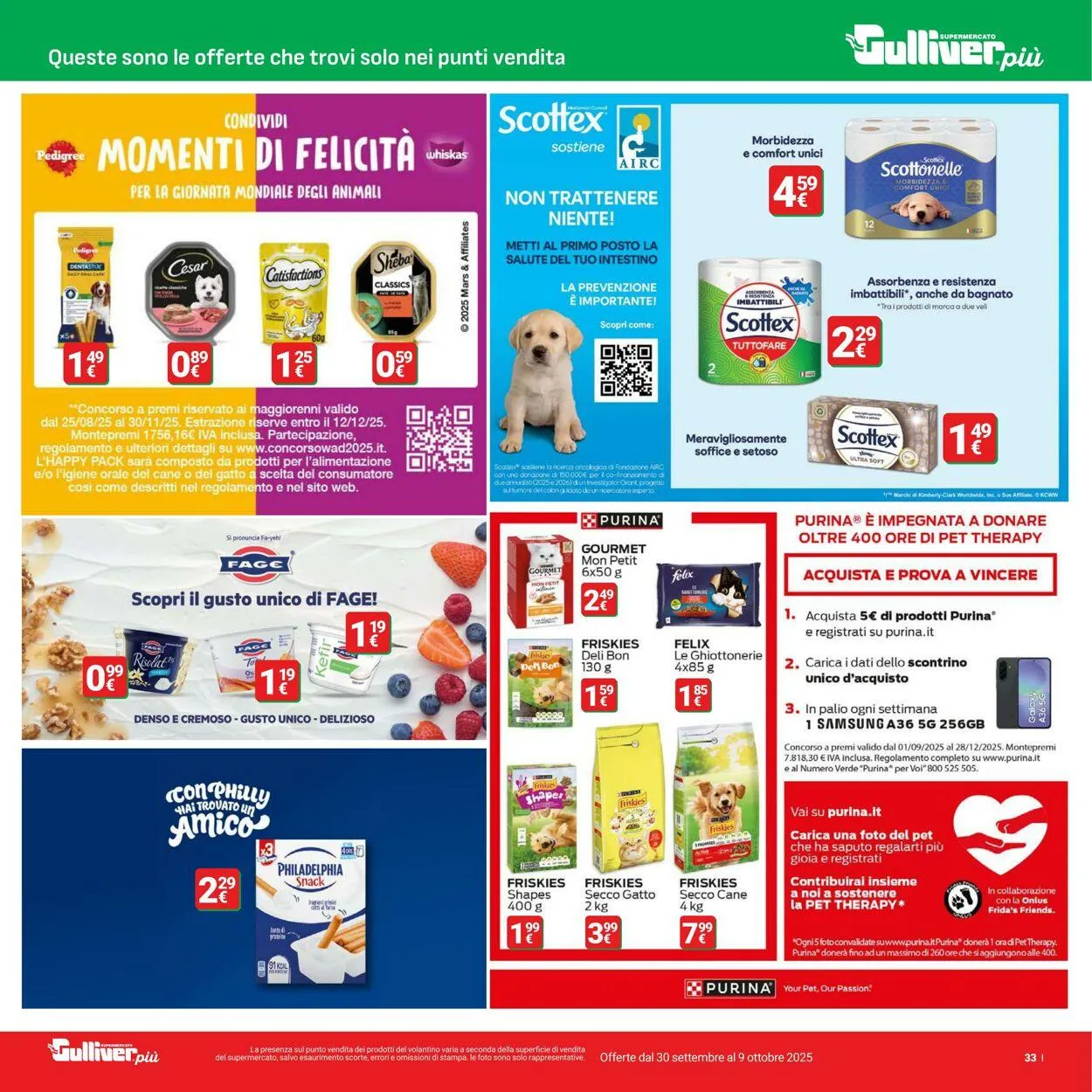 Gulliver Volantino attuale da 30 settembre a 9 ottobre di 2025 - Pagina del volantino 33