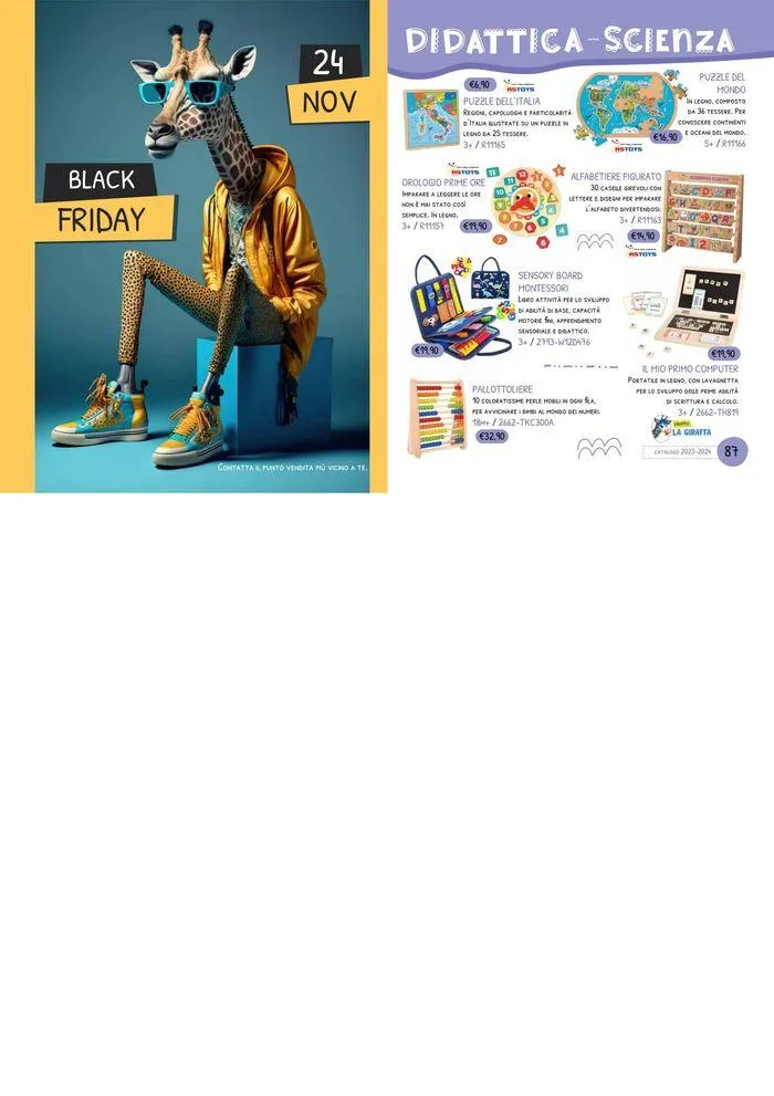 Chi gioca giraffa, gioca di piu! da 1 dicembre a 31 dicembre di 2024 - Pagina del volantino 44