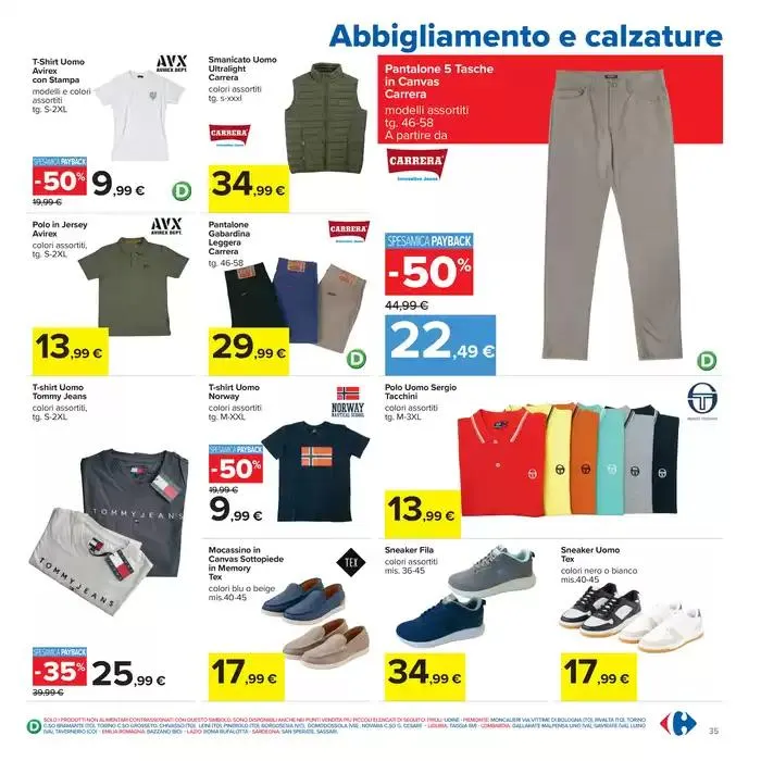 Sconti 30%40%50% da 25 marzo a 7 aprile di 2025 - Pagina del volantino 35